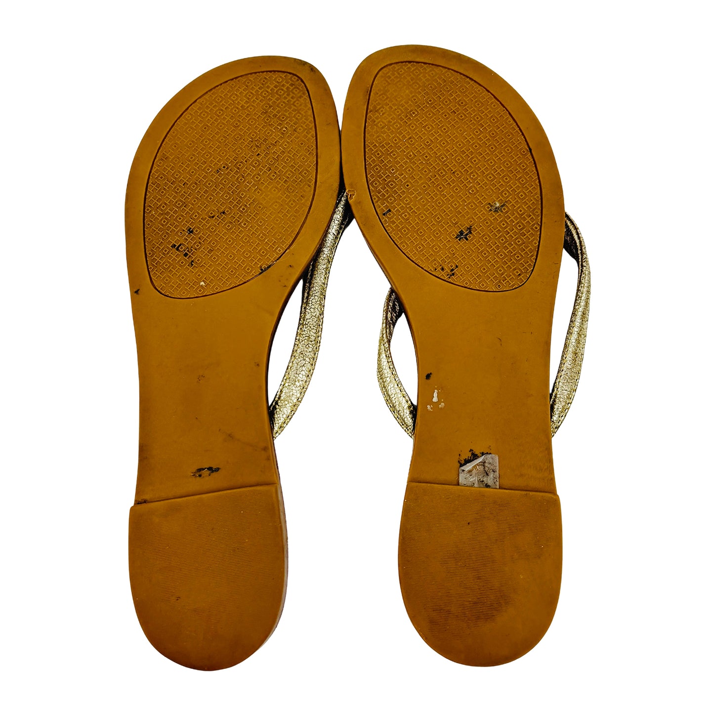 Tory Burch Terra Leather Flip Flops (Size 39)