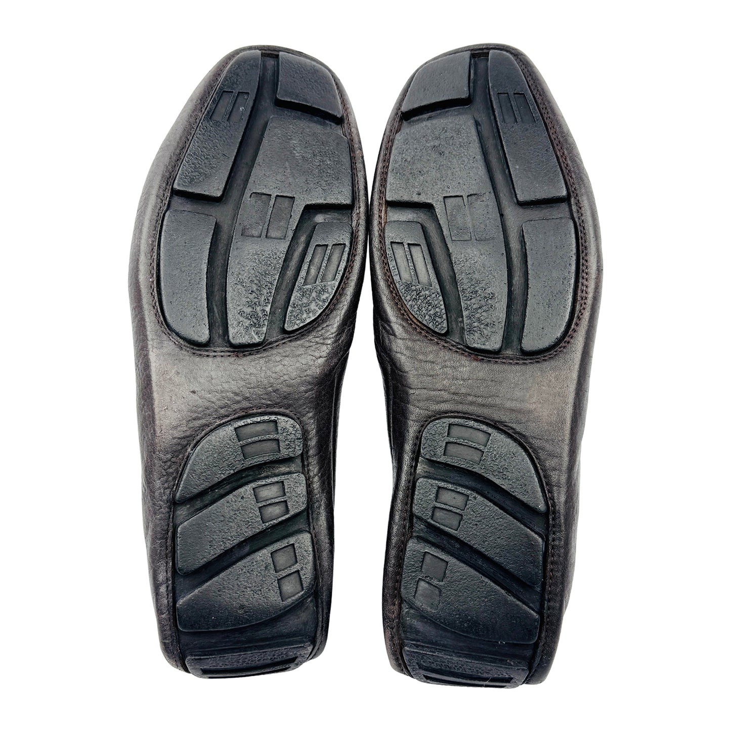Hugo Boss Men's Brown Leather Driving Loafers (Size 41.5/42)
