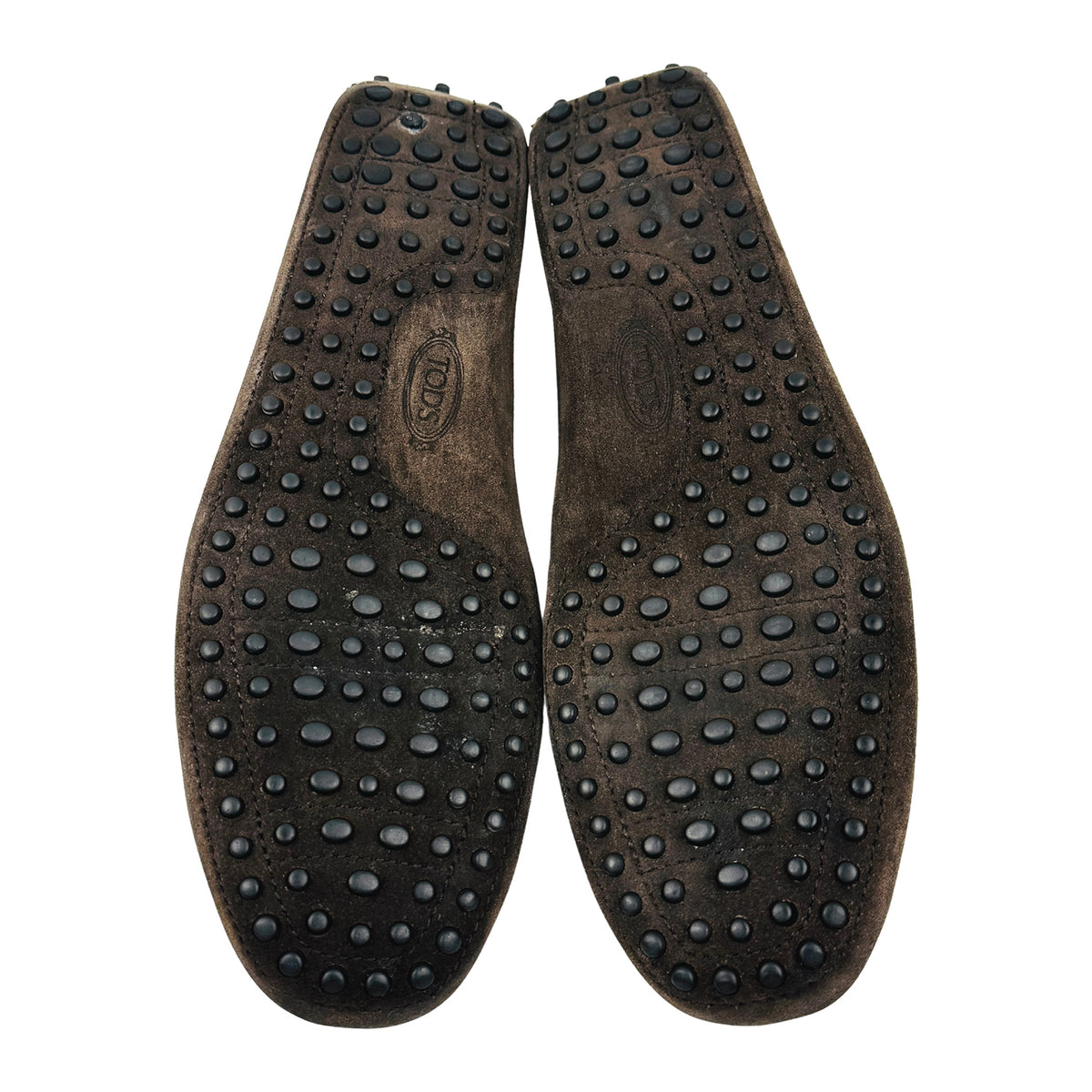Tod's Dark Brown Italian Suede Driving Loafers (Size 42.5)