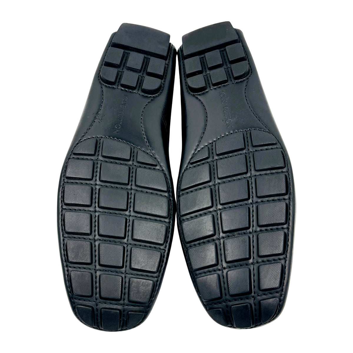 Louis Vuitton Monte Carlo Black Leather Driving Loafers (Size 43/43.5)