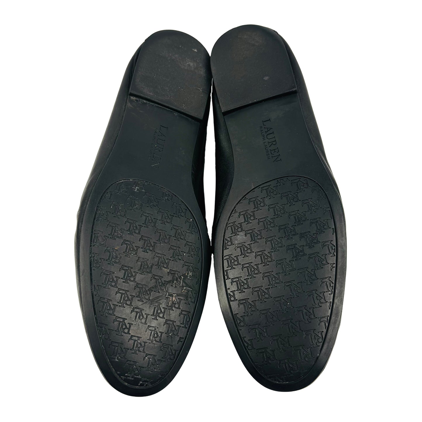 Ralph Lauren Black Averi Nappa Loafers (Size 40)