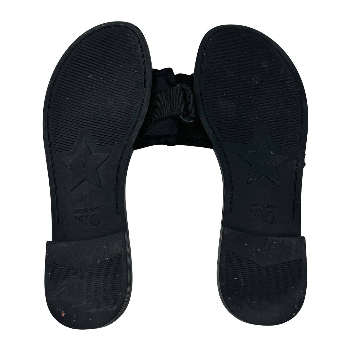 Christian Dior Evolution Black Slides (Size 41)