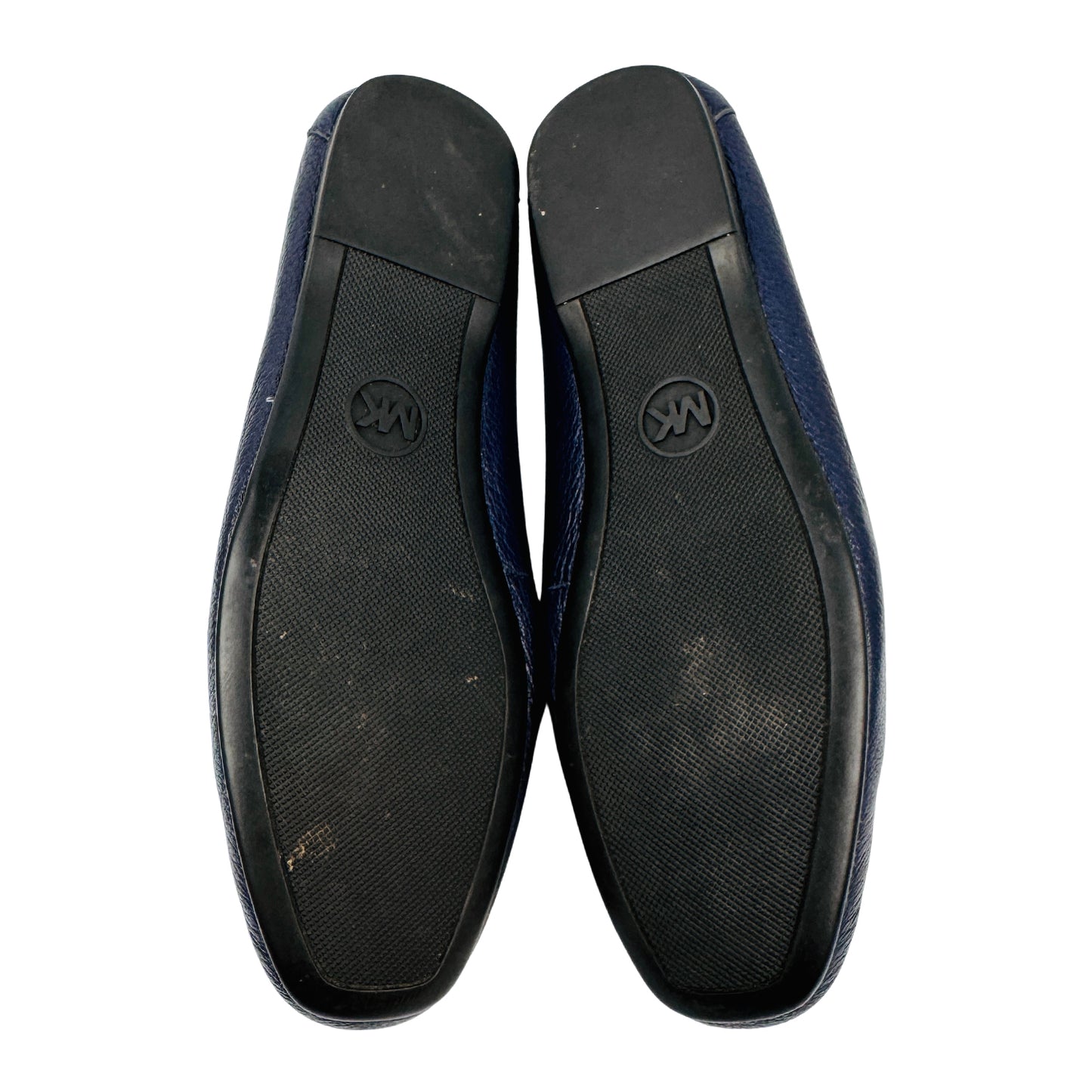 Michael Kors Hamilton Navy Blue Loafers (Size 35.5)