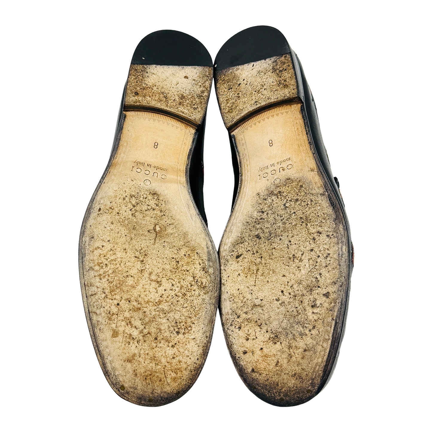 Gucci 1953 'Embroidered Insect' Horsebit Loafers (Size 42)