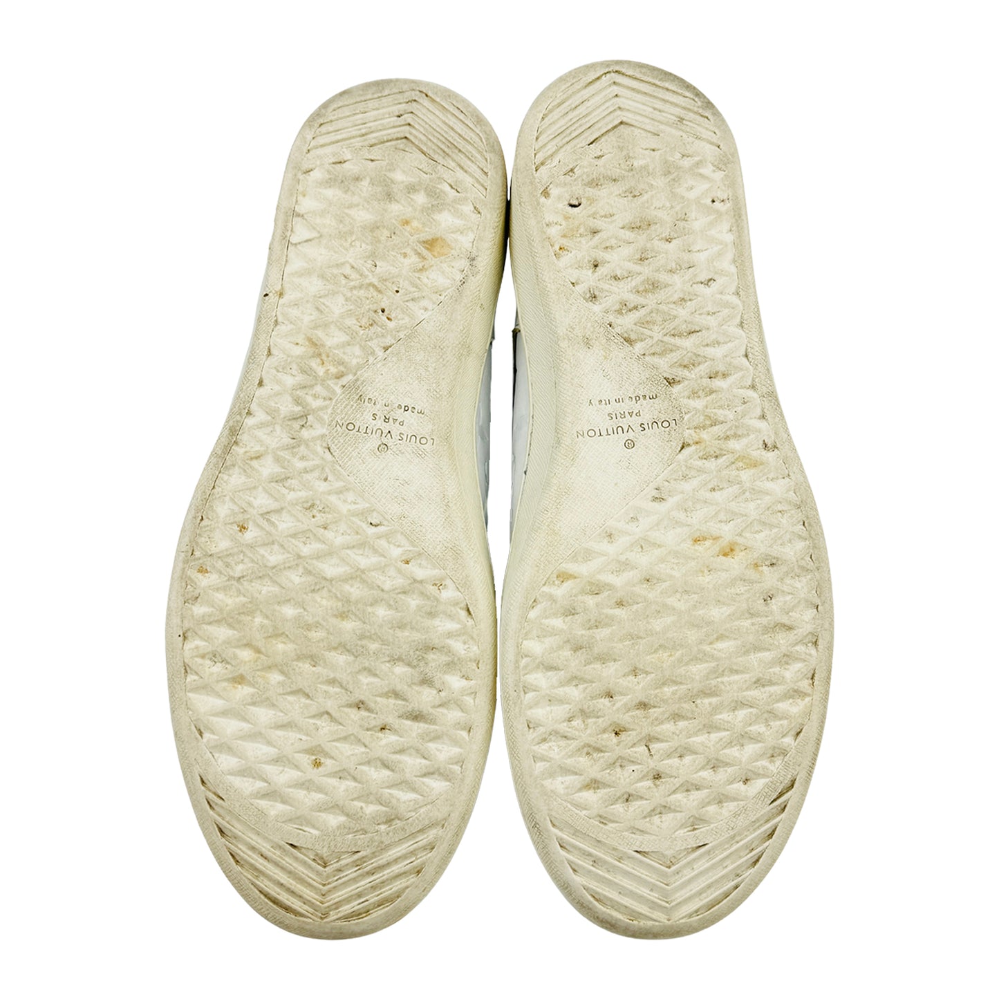 Louis Vuitton Luxembourg White Sneakers (Size 39/39.5)