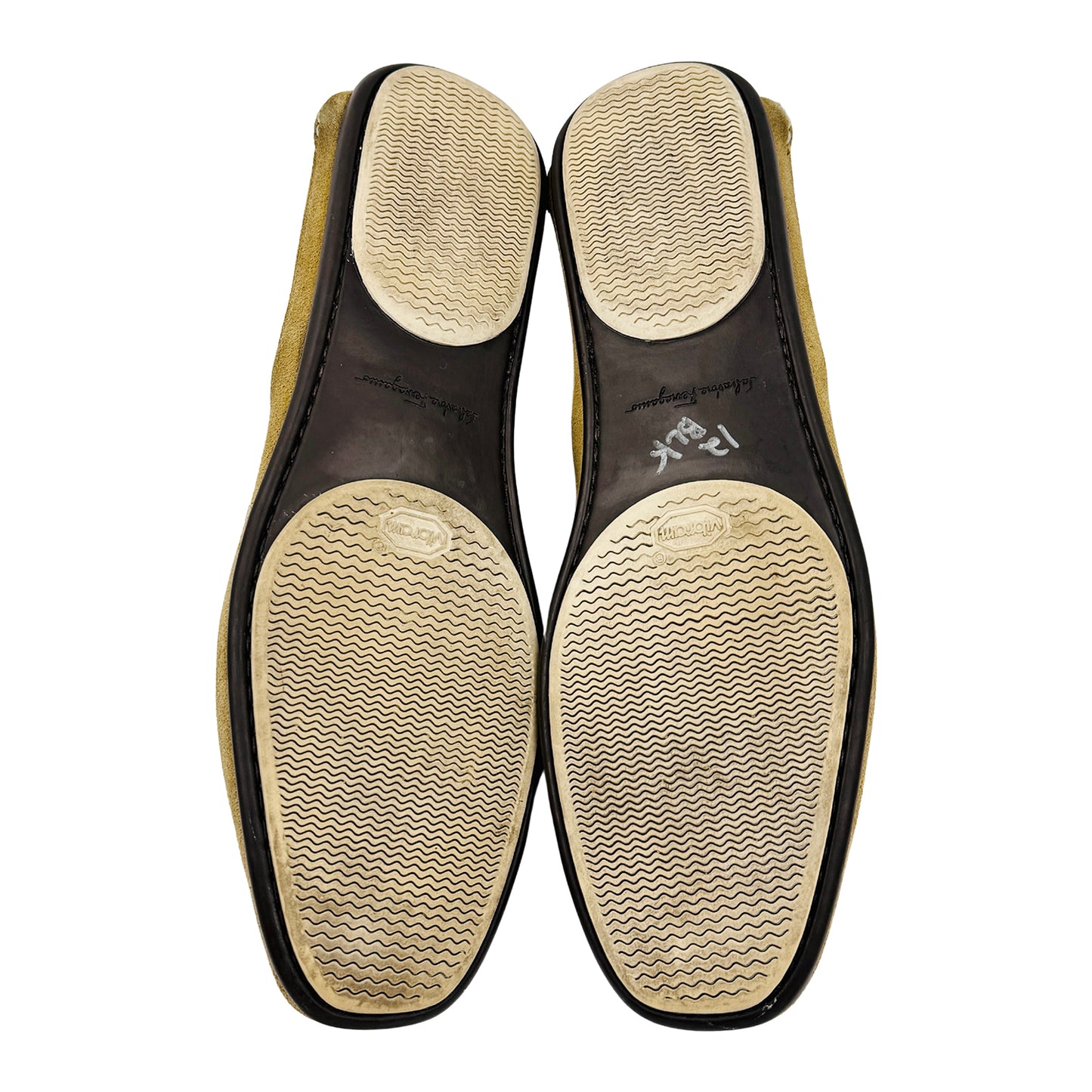 Salvatore Ferragamo 'Dark Brown Camel' Loafers (Size 42.5)