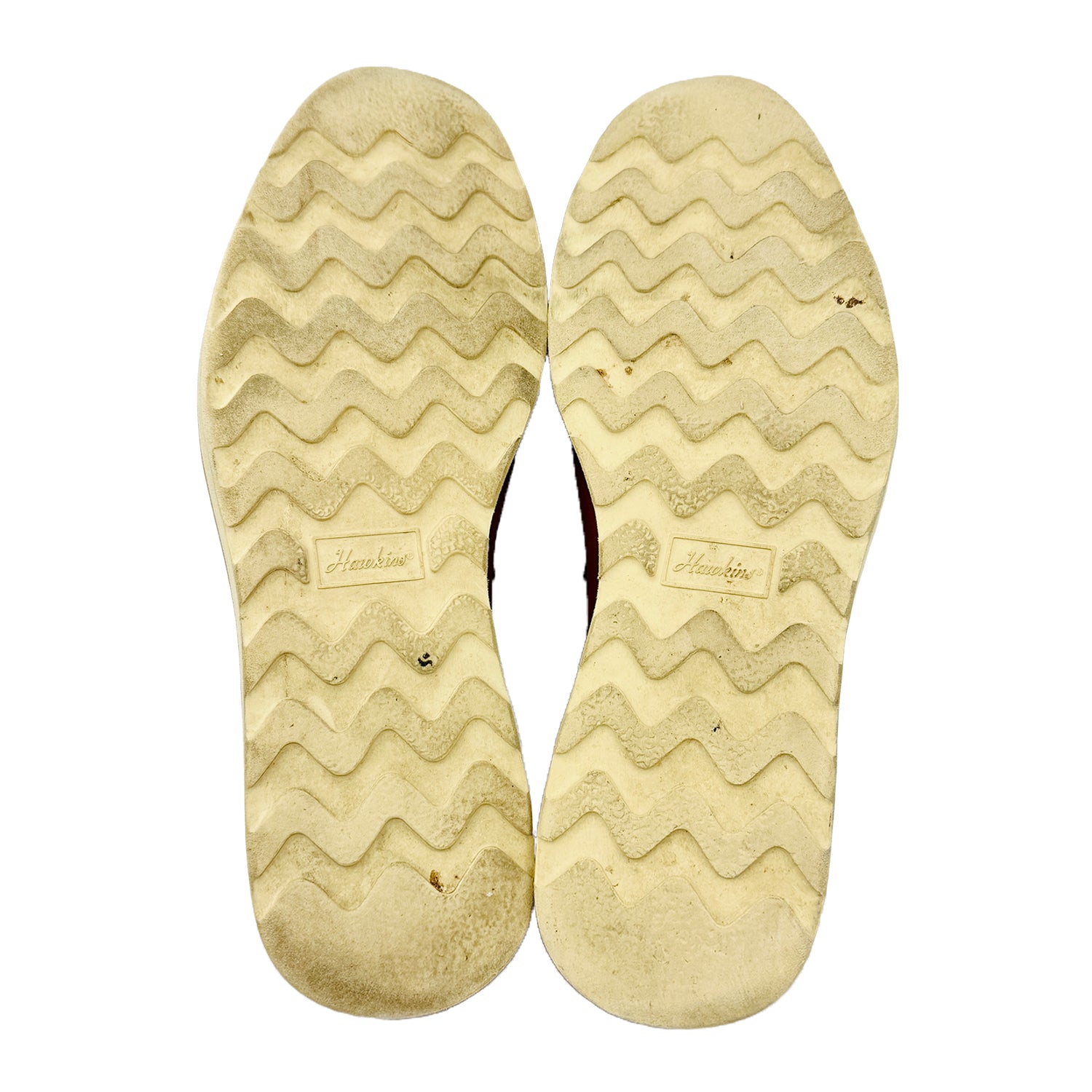 Outsole image of Hawkins Men's Mustard Tassel Leather Loafers (Size 40)