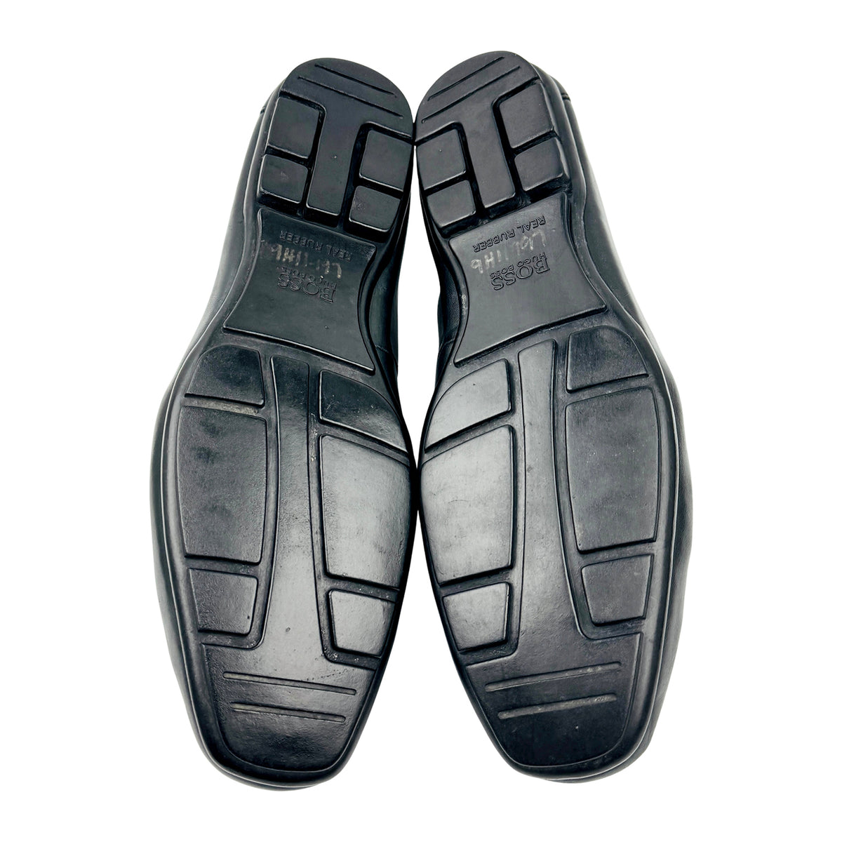 Hugo Boss Doster Black Leather Loafers (Size 43.5) - 50239924