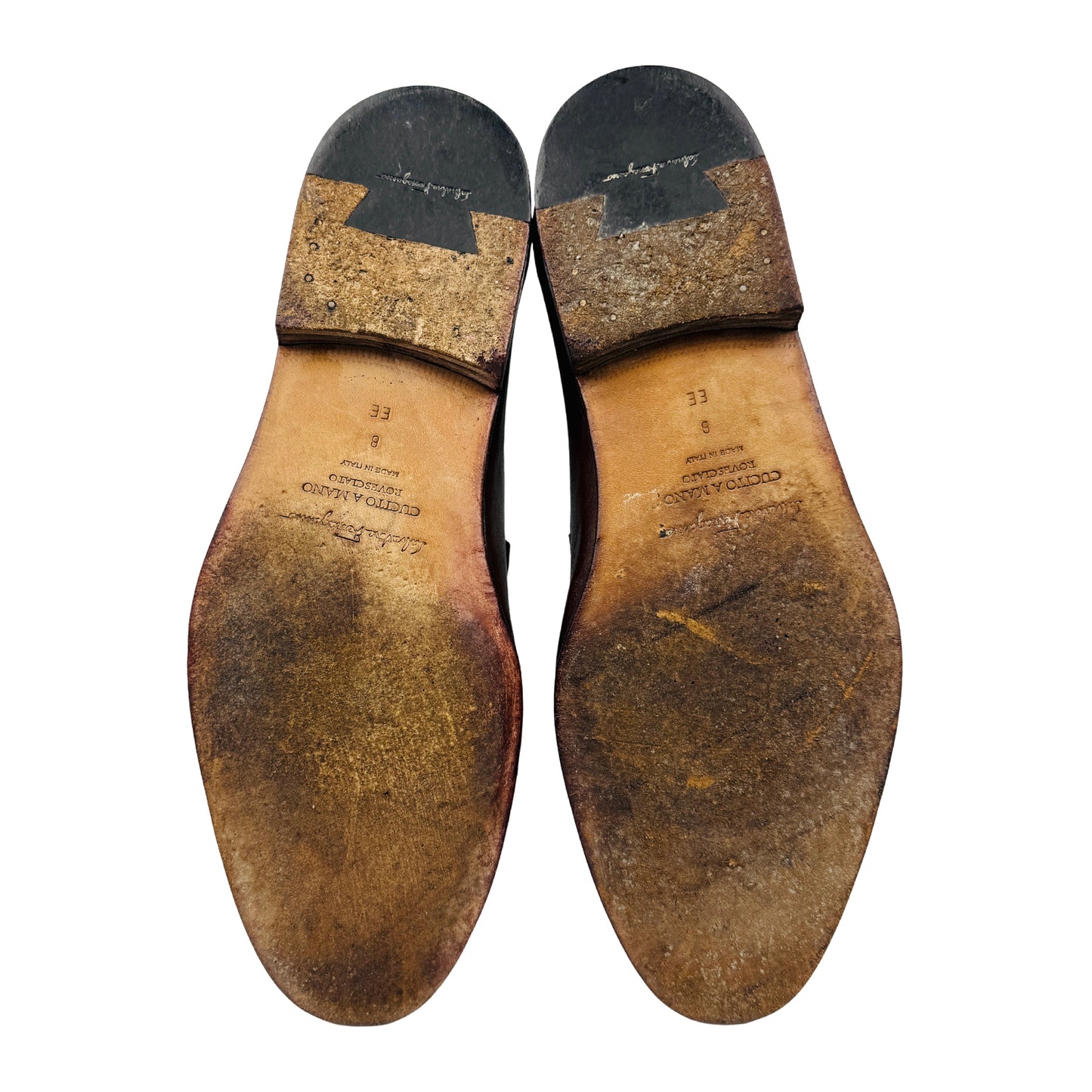 Salvatore Ferragamo Gancini Buckle Loafers (Size 42.5)