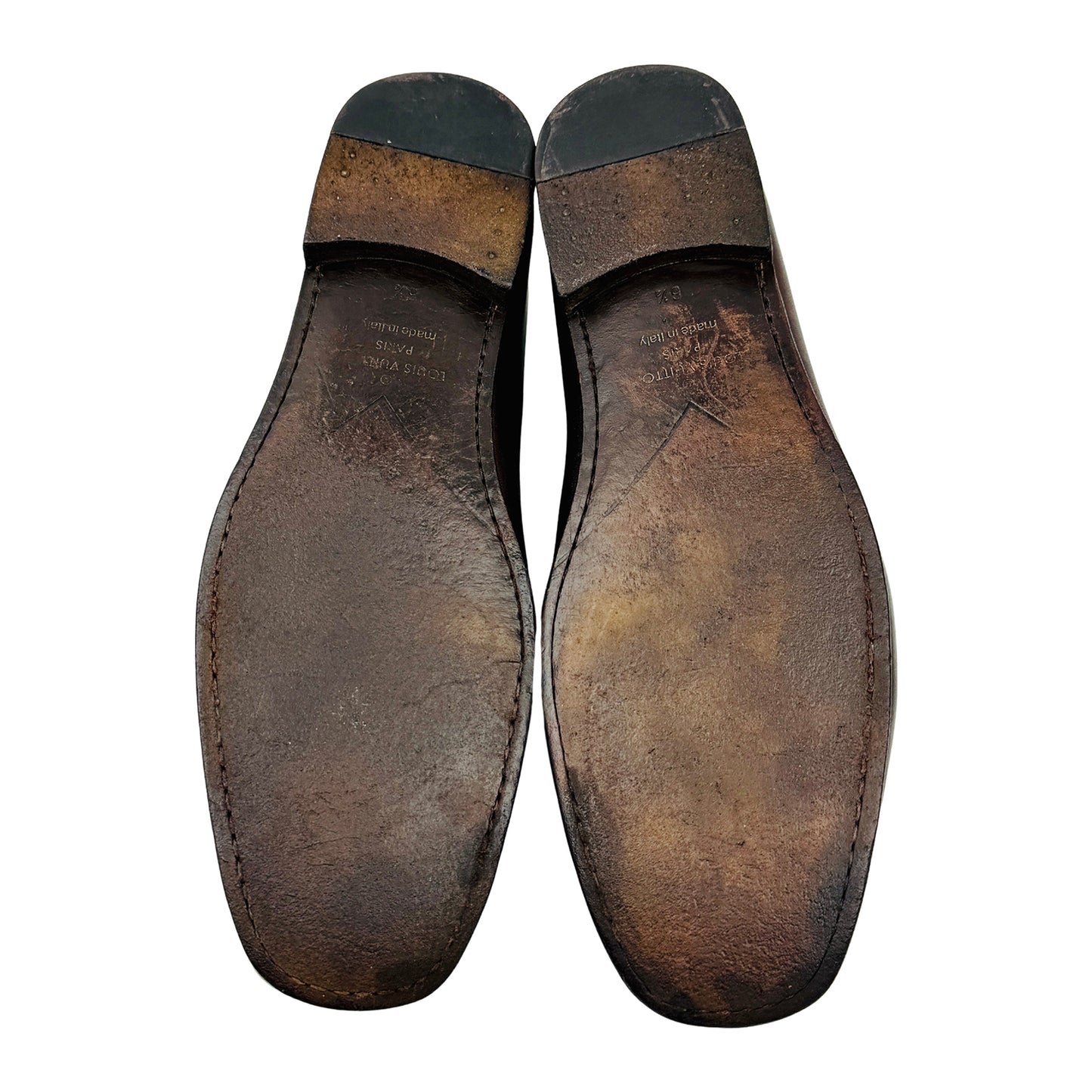 Louis Vuitton Monte Carlo Dark Brown Leather Loafers (Size 41)