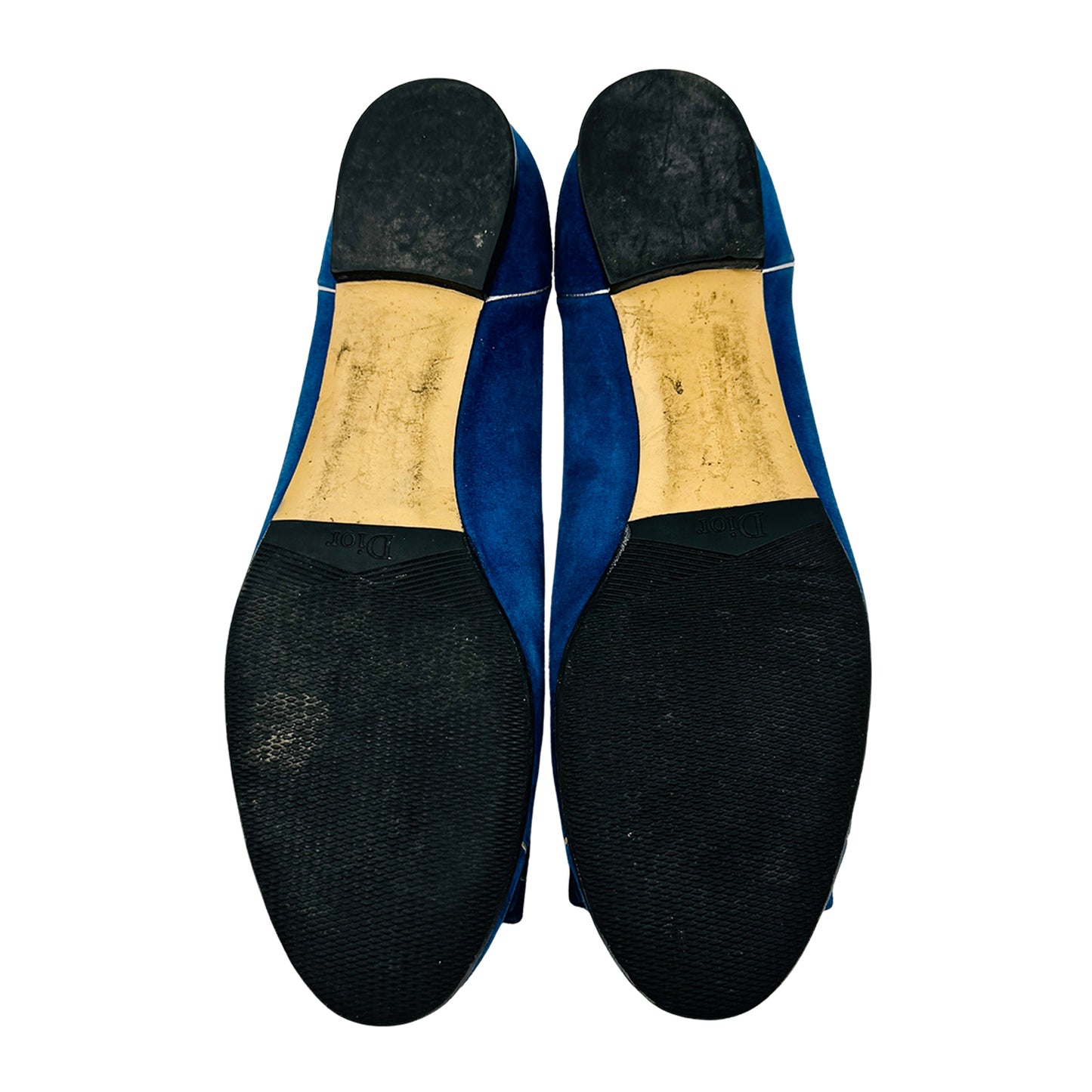 Salvatore Ferragamo Blue Ballet Flats (Size 37/37.5)
