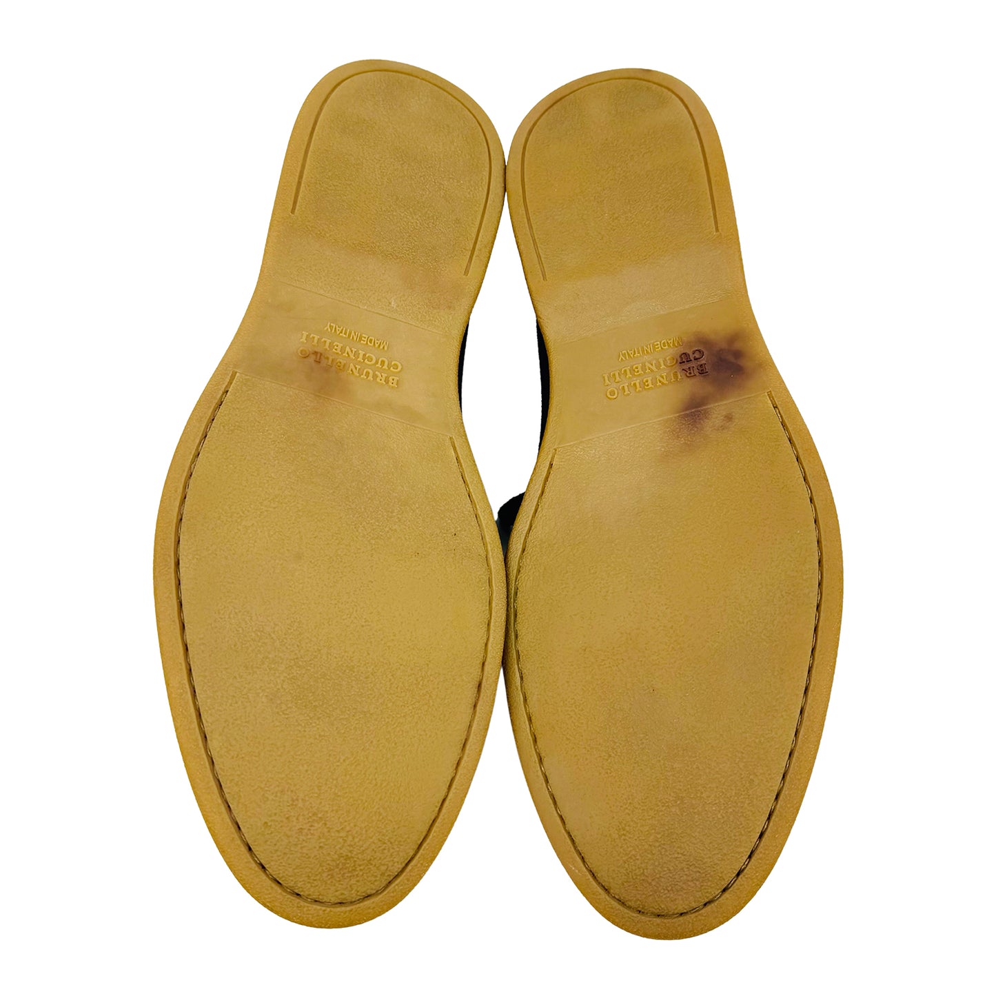 Brunello Cucinelli Men's Navy Boat Shoes (Size 42.5)