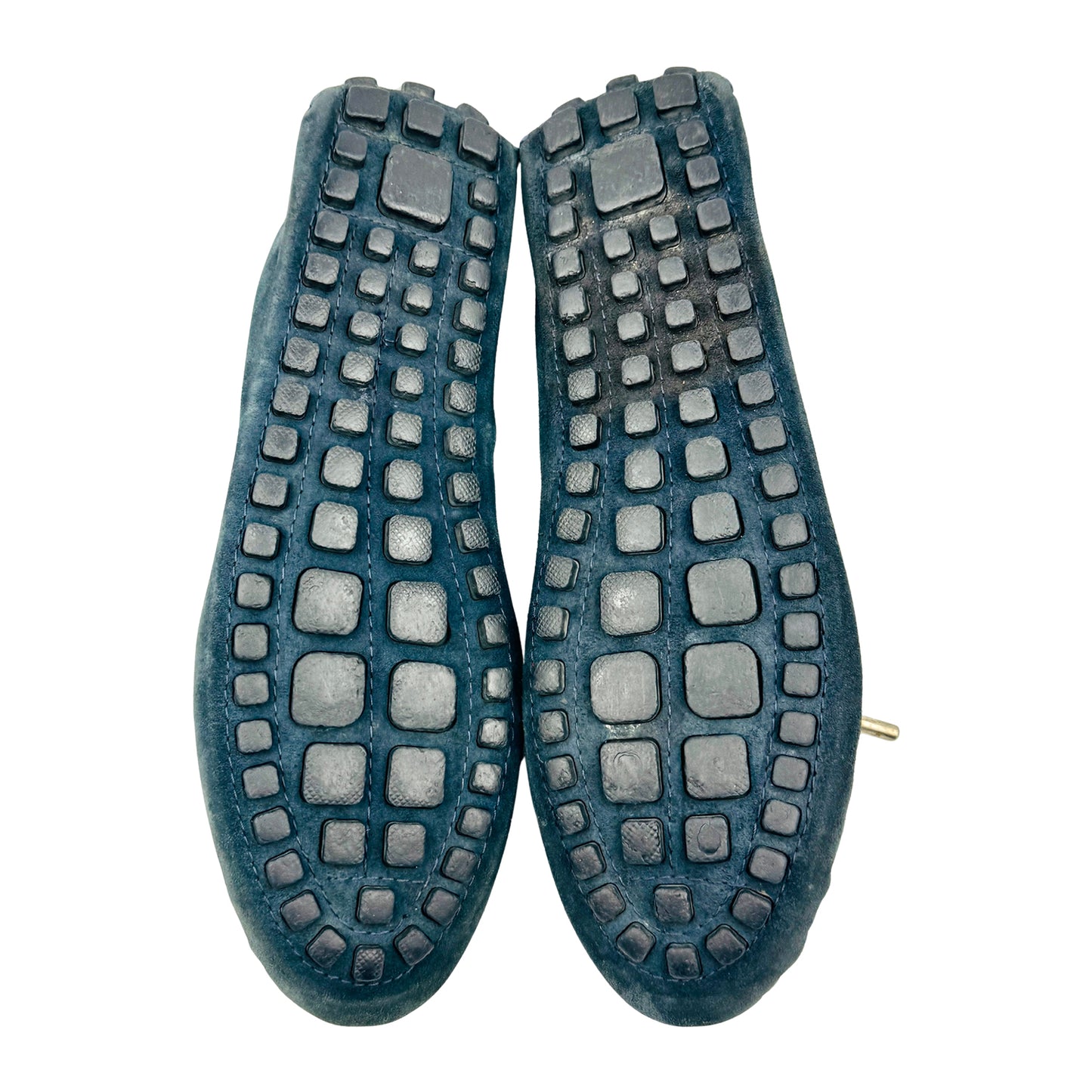 Louis Vuitton Men's Navy Driving Loafers (Size 43)
