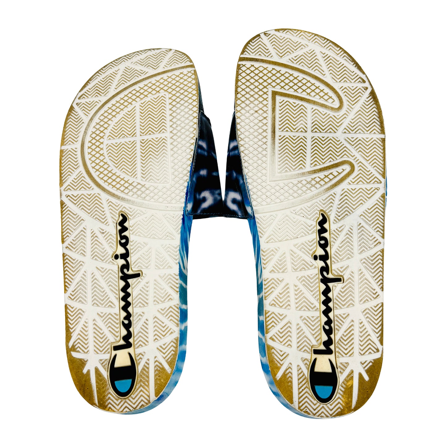 Champion IPO Tie Dye Slides (Size 42.5) - CP101191M