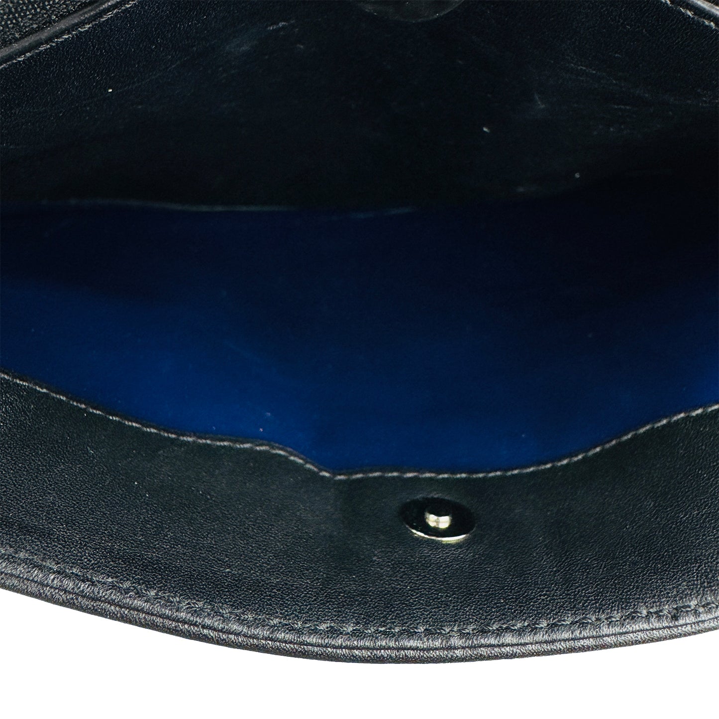 MCM Stark Cyber Flash 'White Blue' Clutch Bag