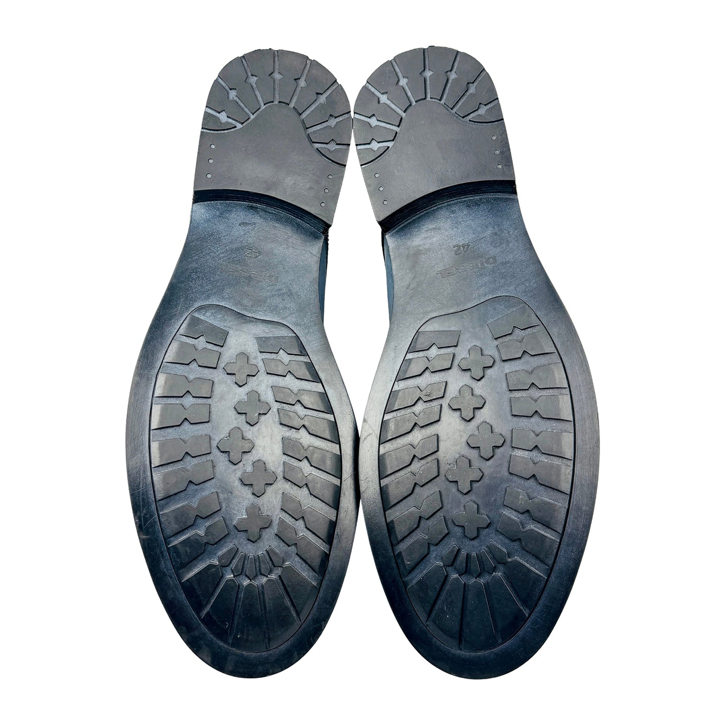 Diesel 'Neo Blue' Leather Derby Shoes (Size 42.5)