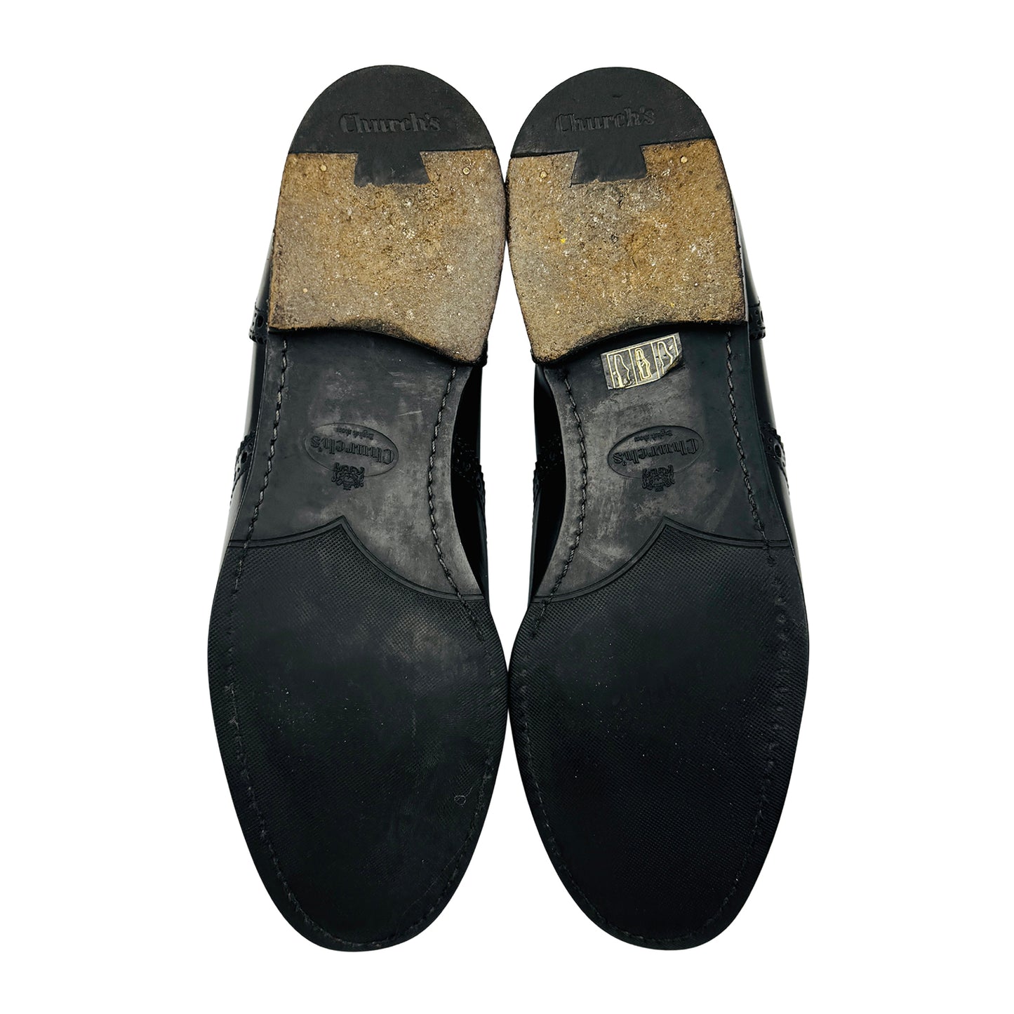 Church's Black Ketsby Brogue Chelsea Boots (Size 38/38.5)