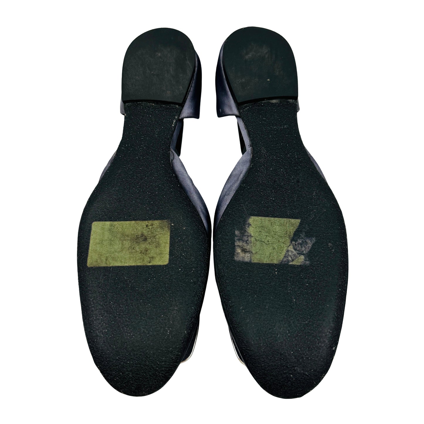 Roger Vivier Grey Slingback Flats (Size 38.5)