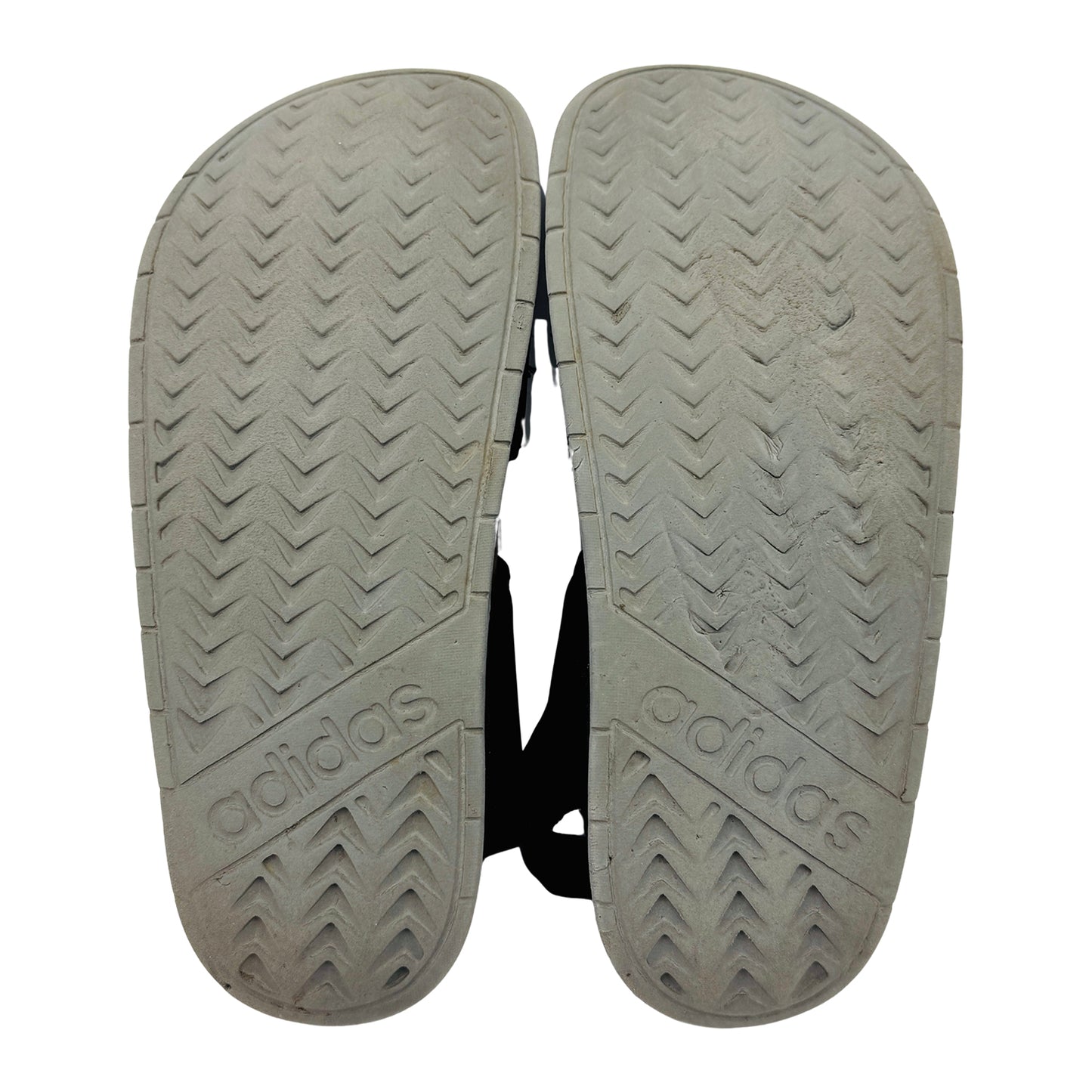 Adidas Adilette 'Black Grey' Sandals (Size 40.5) - FY8649