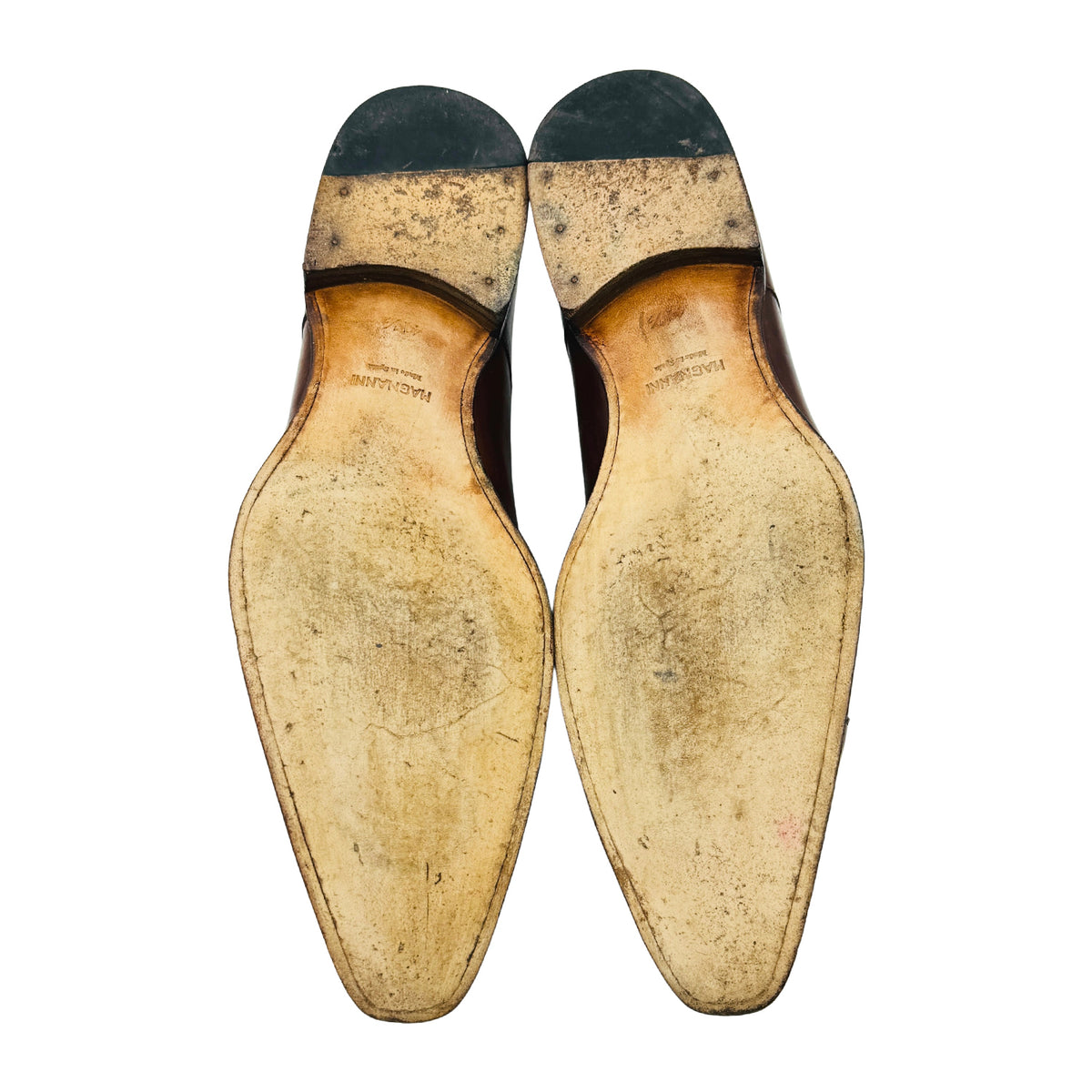 Magnanni Garrett Double Buckle Monk Strap Shoes (Size 42.5) - 23808-13
