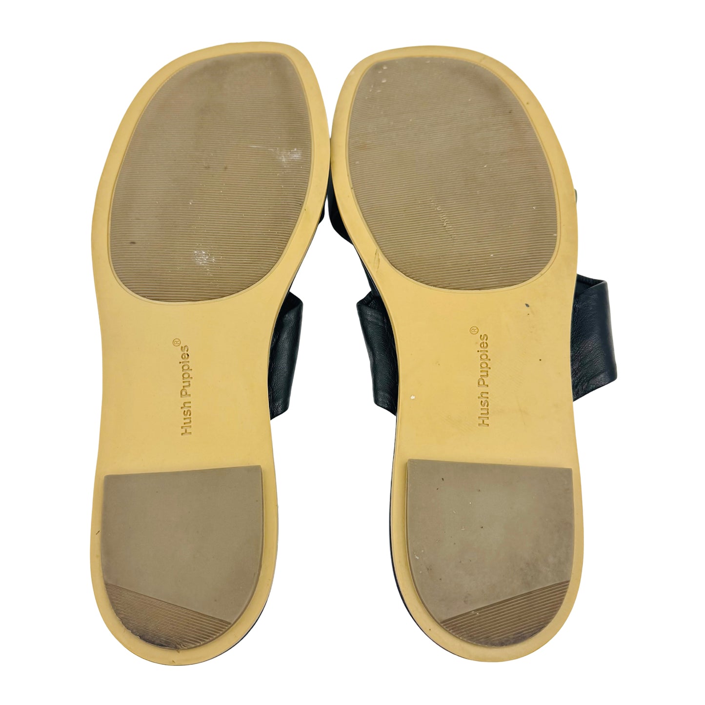 Hush Puppies Women's Emily Black Flat Slippers (Size 41)