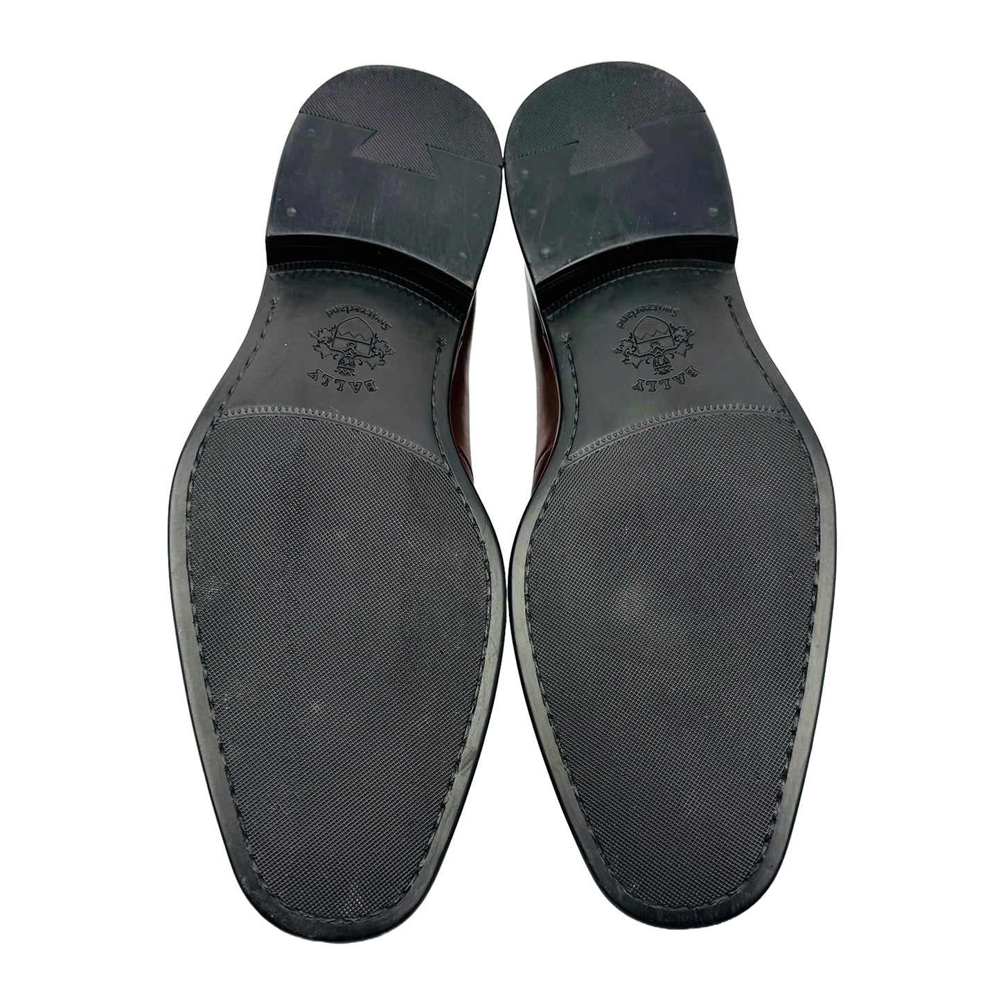 Outsole image of Bally Men's Brown Nexaro Calfskin Leather Loafers (Size 42/42.5)