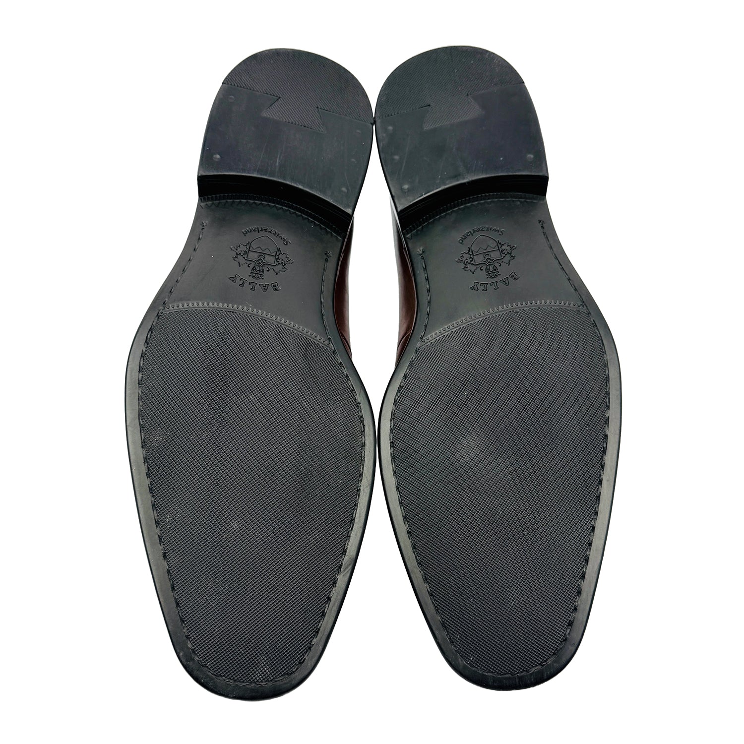 Outsole image of Bally Men's Brown Nexaro Calfskin Leather Loafers (Size 42/42.5)