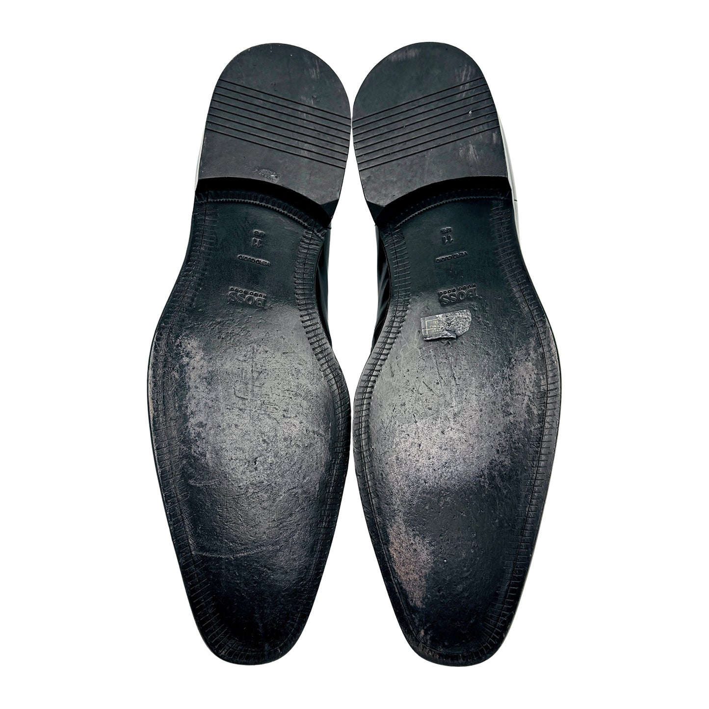Hugo Boss Mellion Patent Leather Loafers (Size 45/45.5) - 50222883