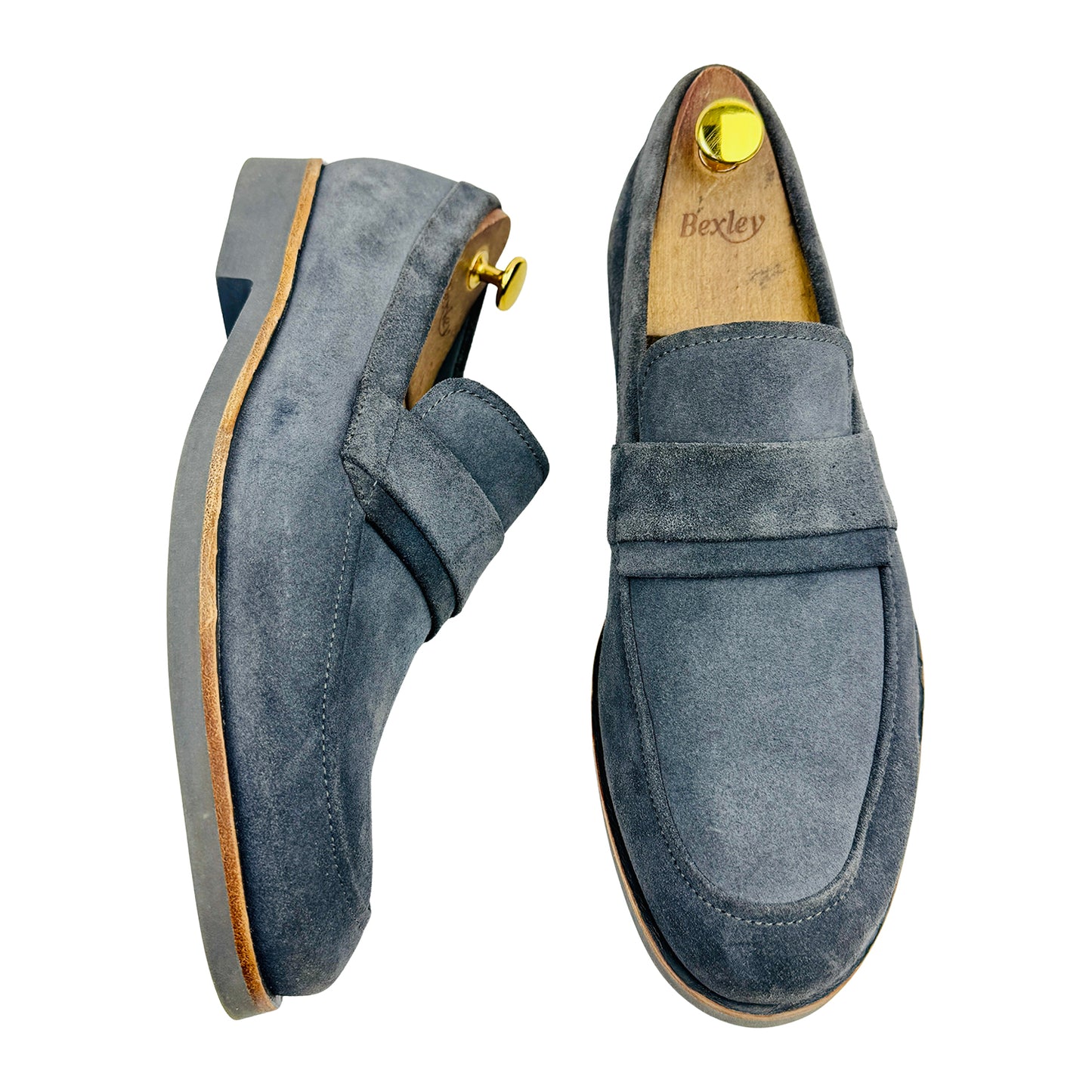 Calvin Klein Men's Forbes Grey Loafers (Size 43.5)