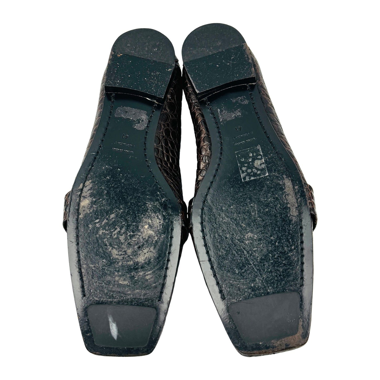 Konstantin Starke Crocodile Leather Lion Bit Loafers (Size 41)