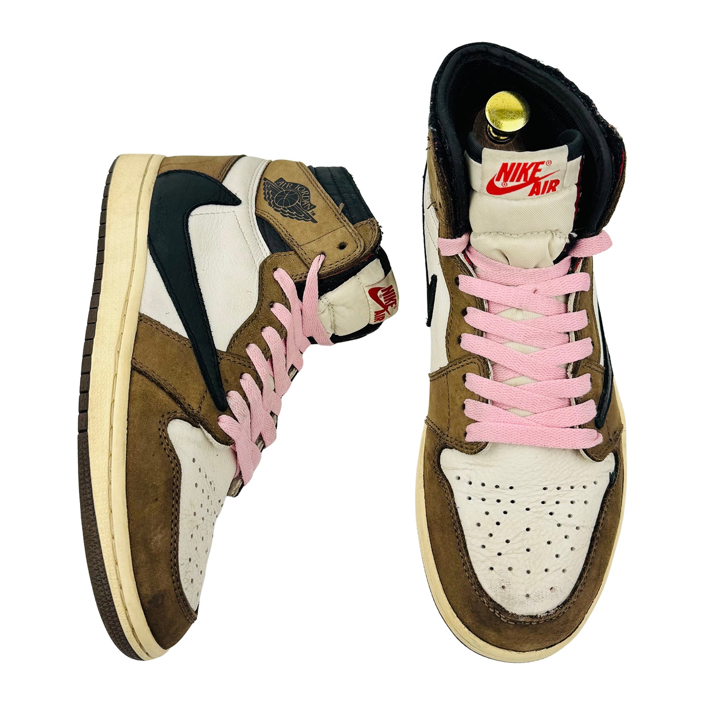 Nike Air Jordan 1 Retro High OG X Travis Scott Sneakers (Size 41) - CD4487-100