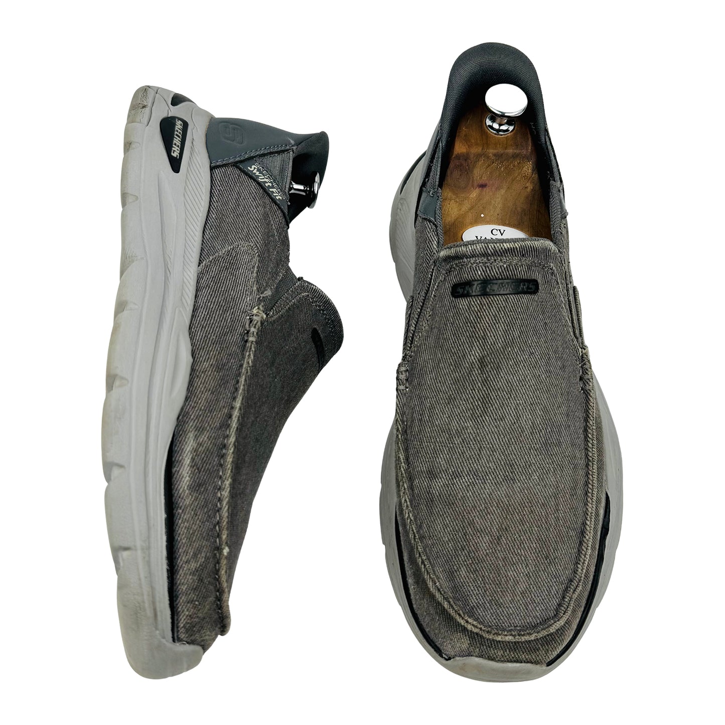 Skechers Relaxed Fit: Creston Moseco Shoes (Size 45) - 8790241 GRY