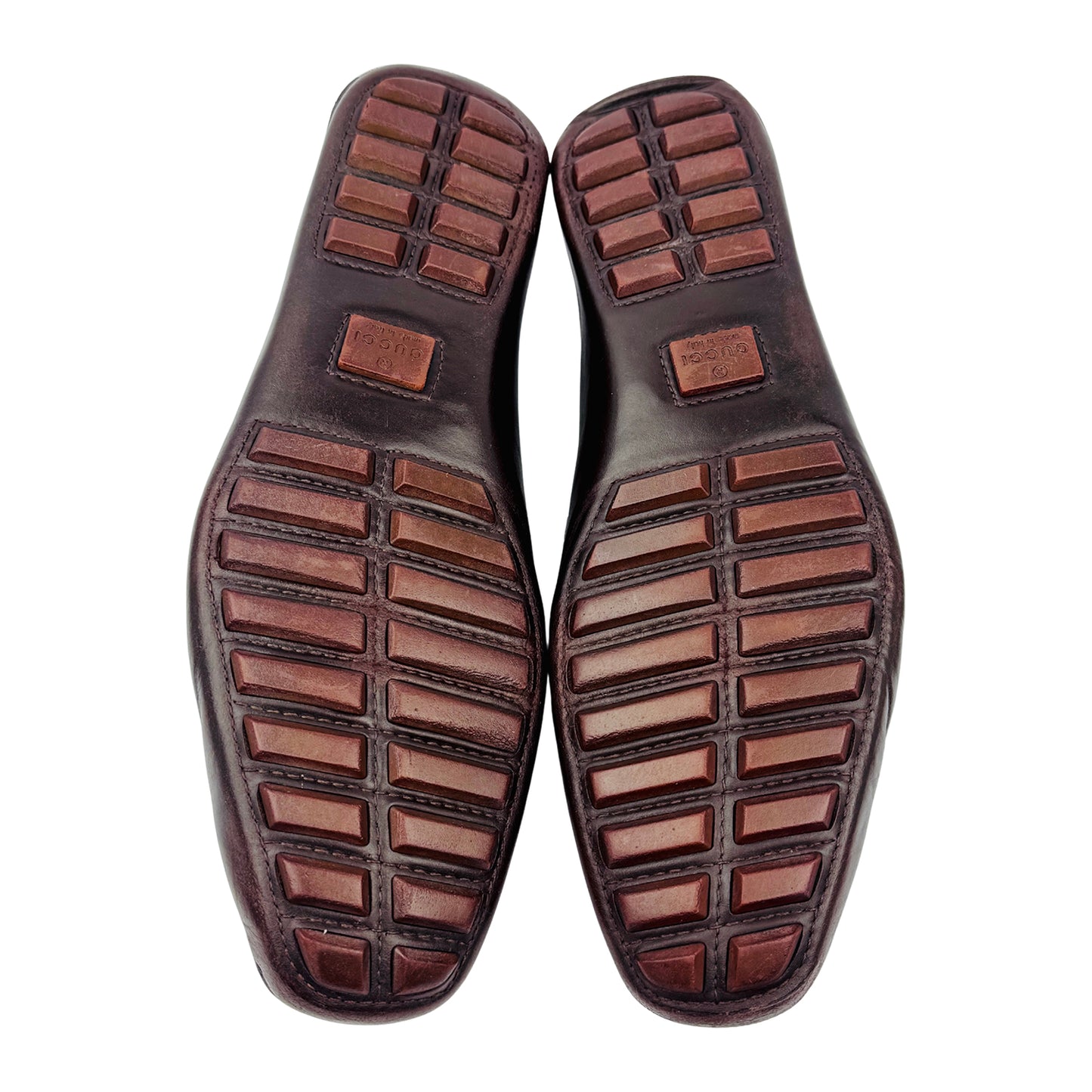 Gucci Men's Bamboo Horsebit Brown Loafers (Size 44.5/45)