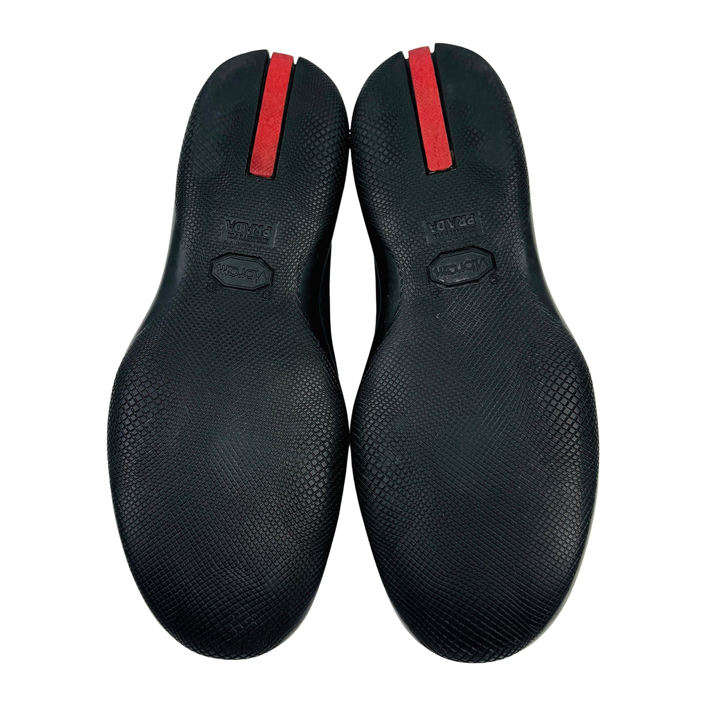 Prada Black Leather Loafers (Size 36/36.5) - 3818
