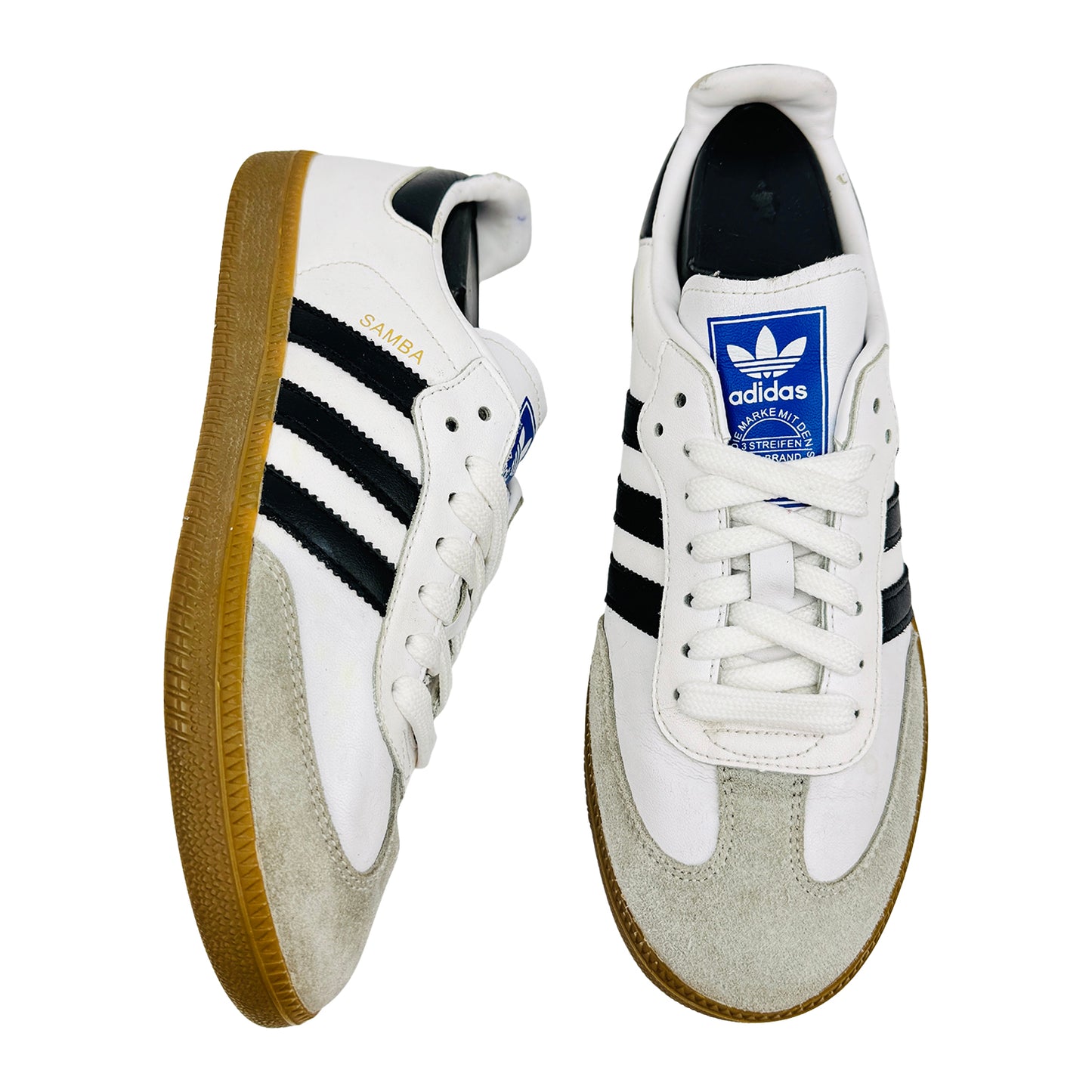 Adidas Samba OG Cloud White Sneakers (Size 40) - B75806