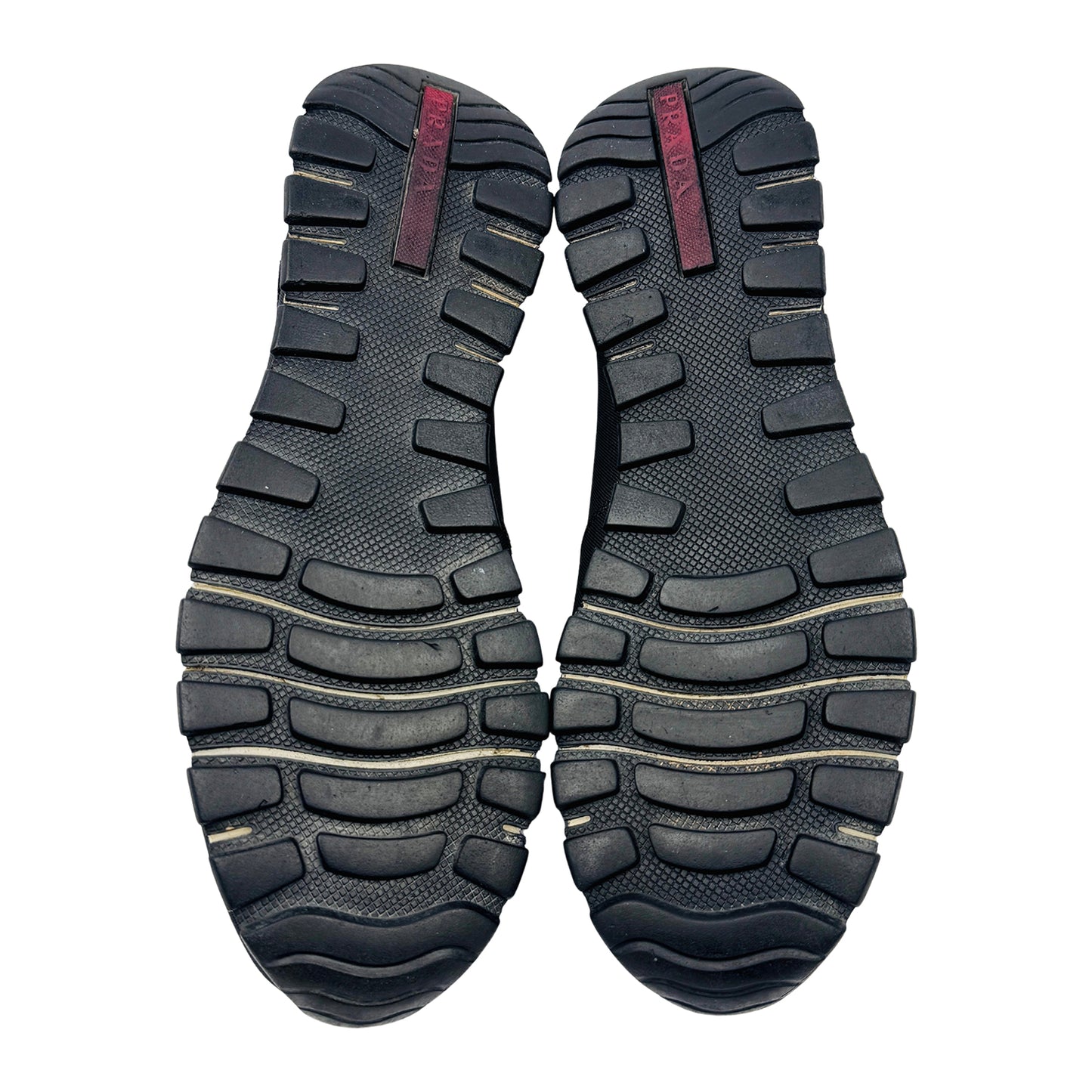 Prada Men's Sport Black Nylon Slipon Shoes (Size 44.5/45)