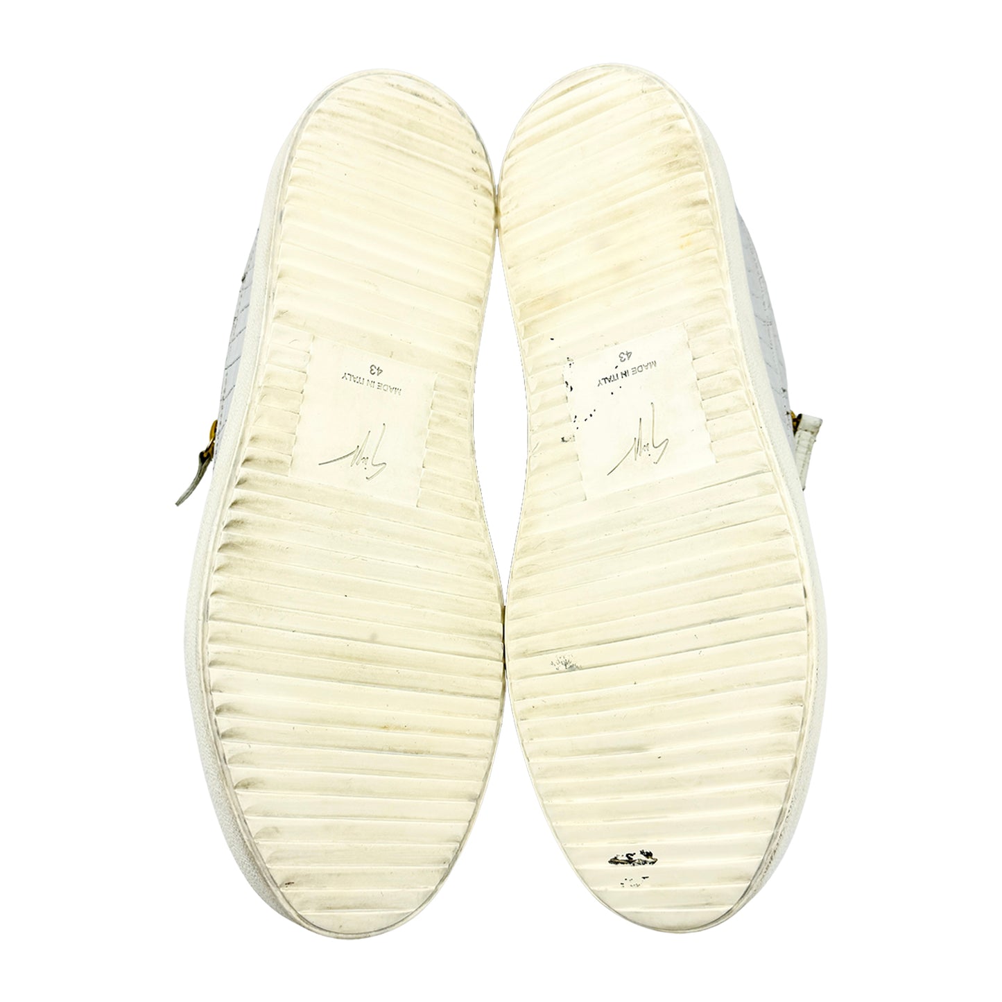 Giuseppe Zanotti Frankie Leather Sneakers (Size 42.5/43)
