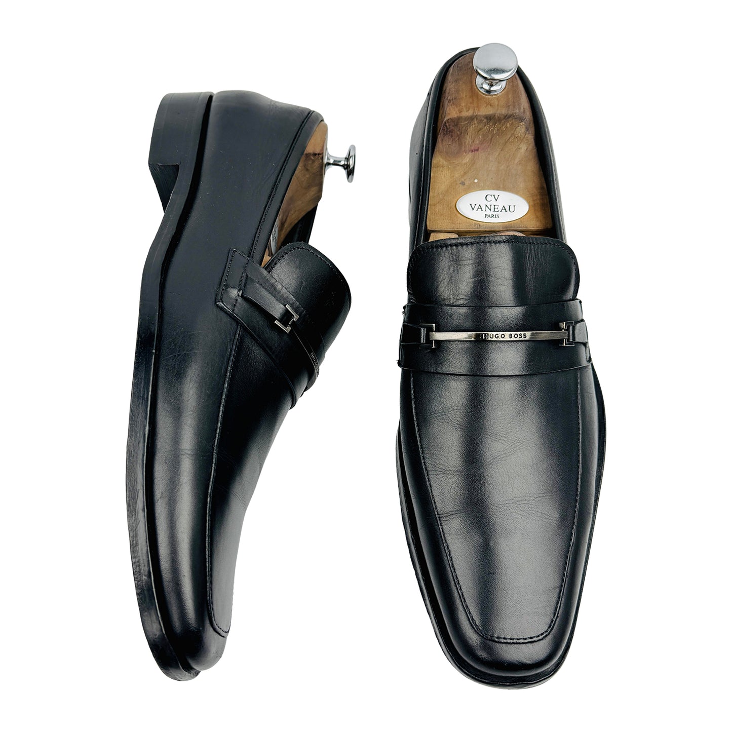 Hugo Boss Carl Black Loafers (Size 44/44.5) - 50130569