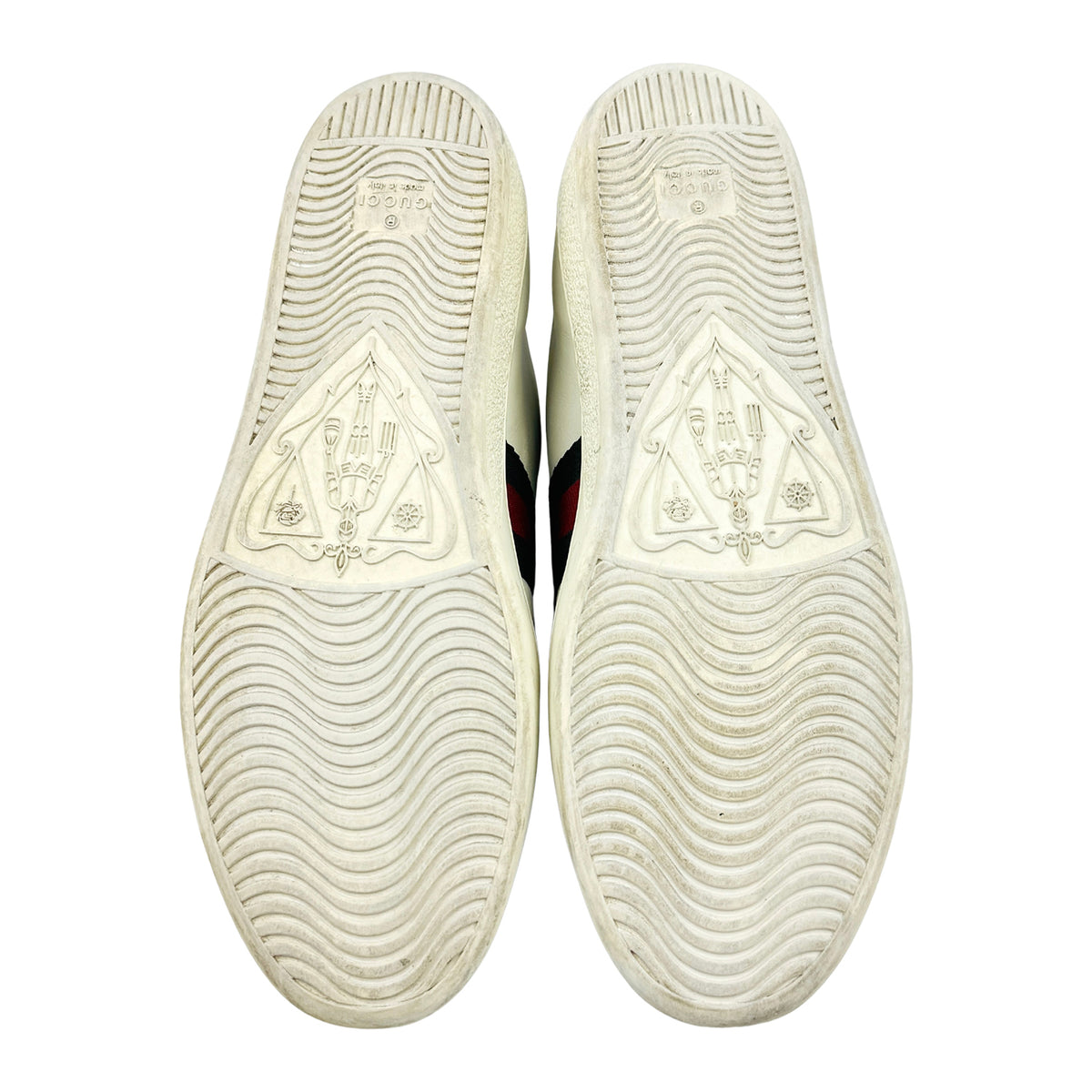Gucci Ace Embroidered 'Arrow' Sneakers (Size 39/39.5) - 454551