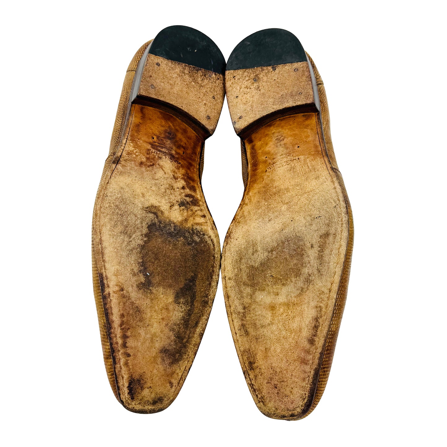 Magnanni Vicente Genuine Lizard Leather Loafers (Size 43/43.5)