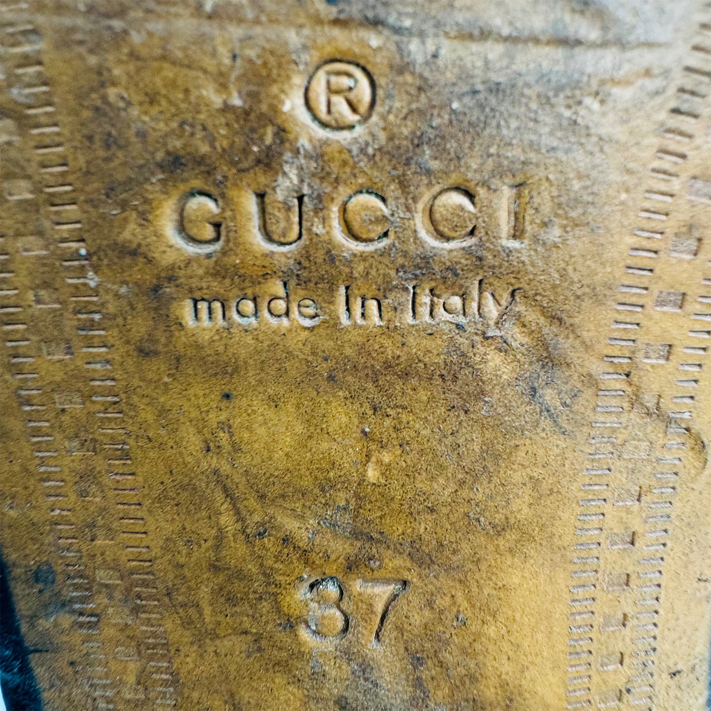 Gucci Princetown Black Leather Mules (Size 37/37.5)