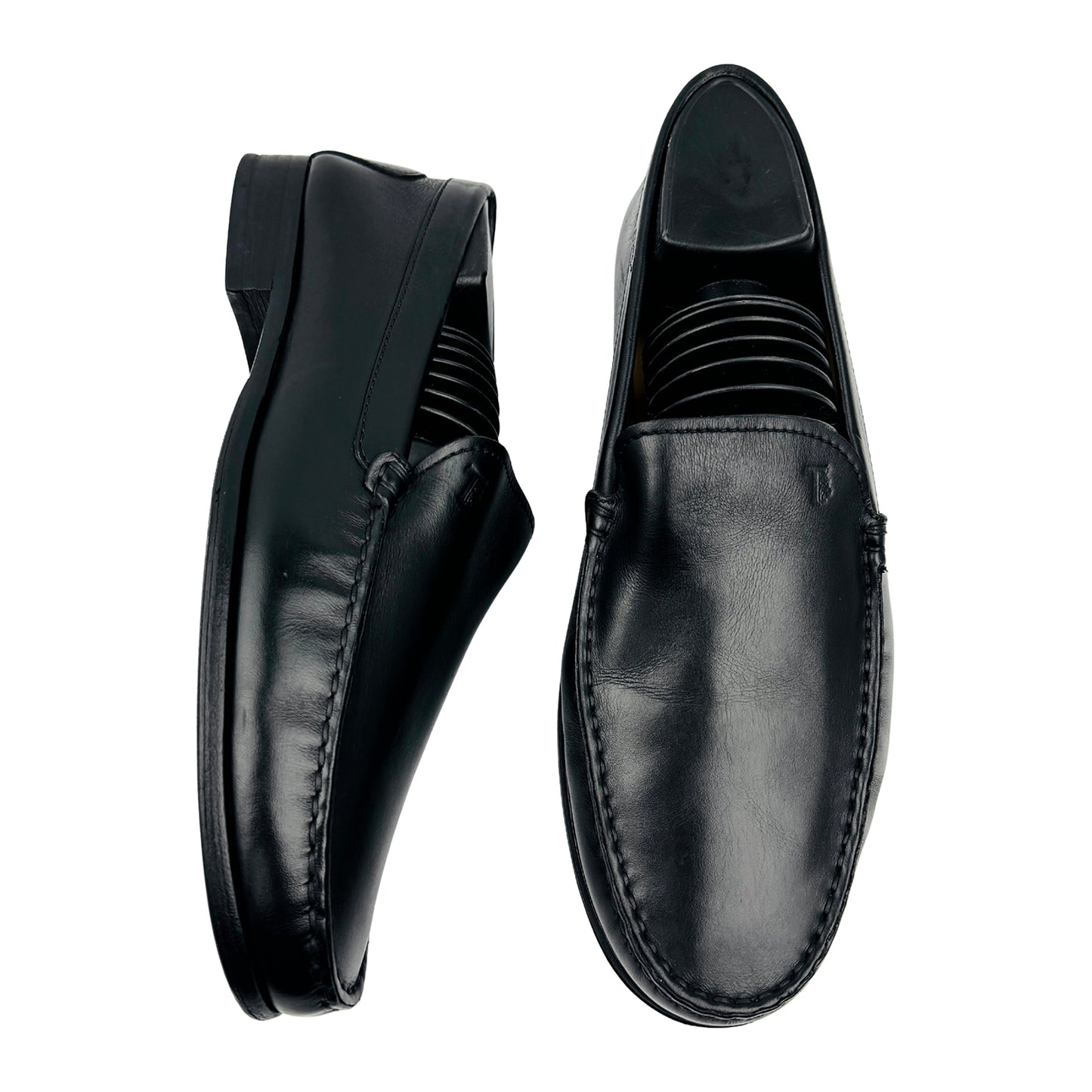 Tod's Men's Black Italian Loafers (Size 42.5)