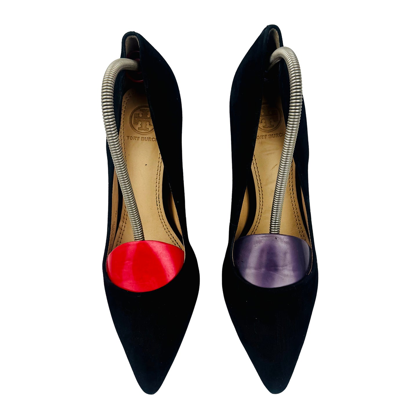 Tory Burch Greenwich Black Heel Pumps (Size 37)