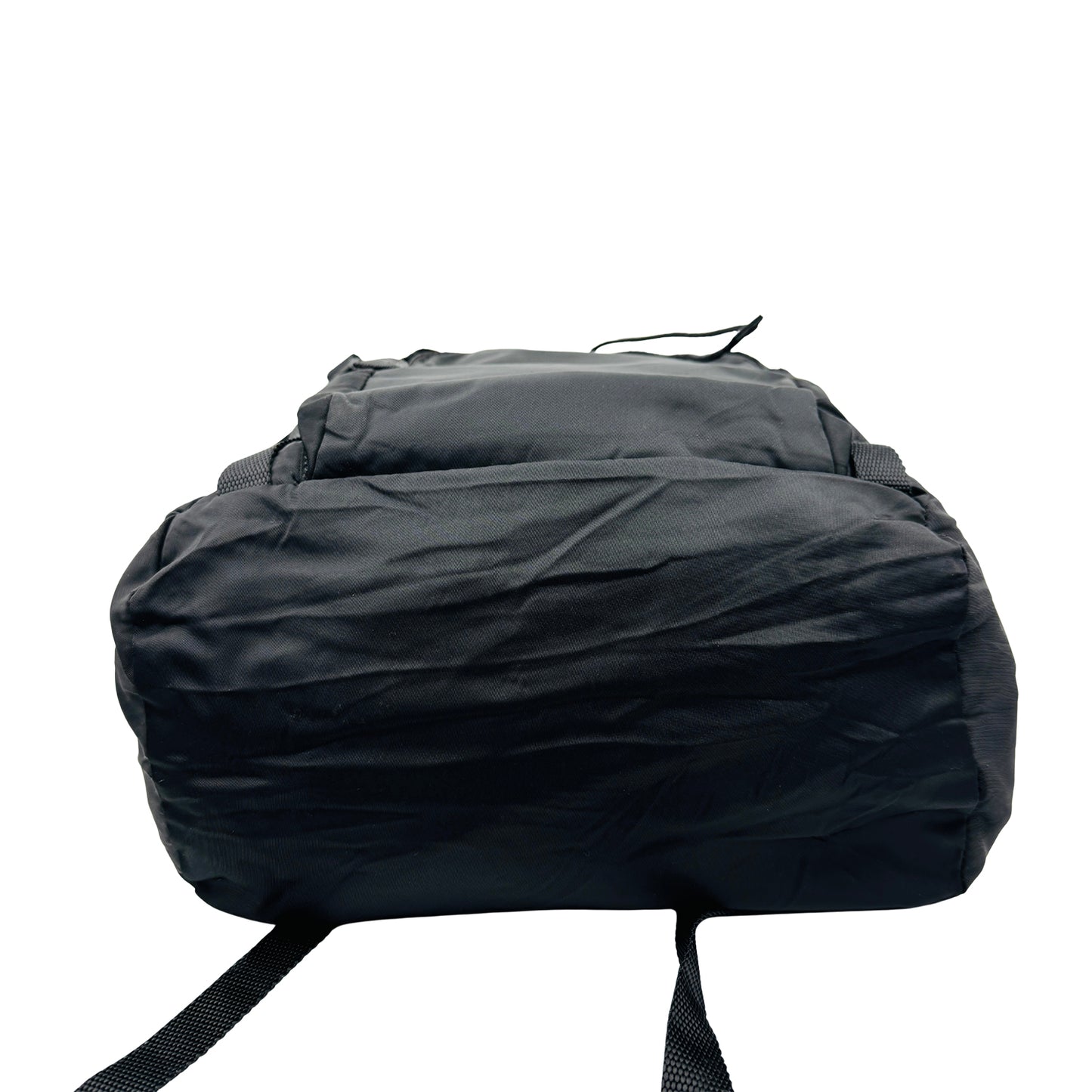 Prada Black Tessuto Nylon Double Buckle Backpack