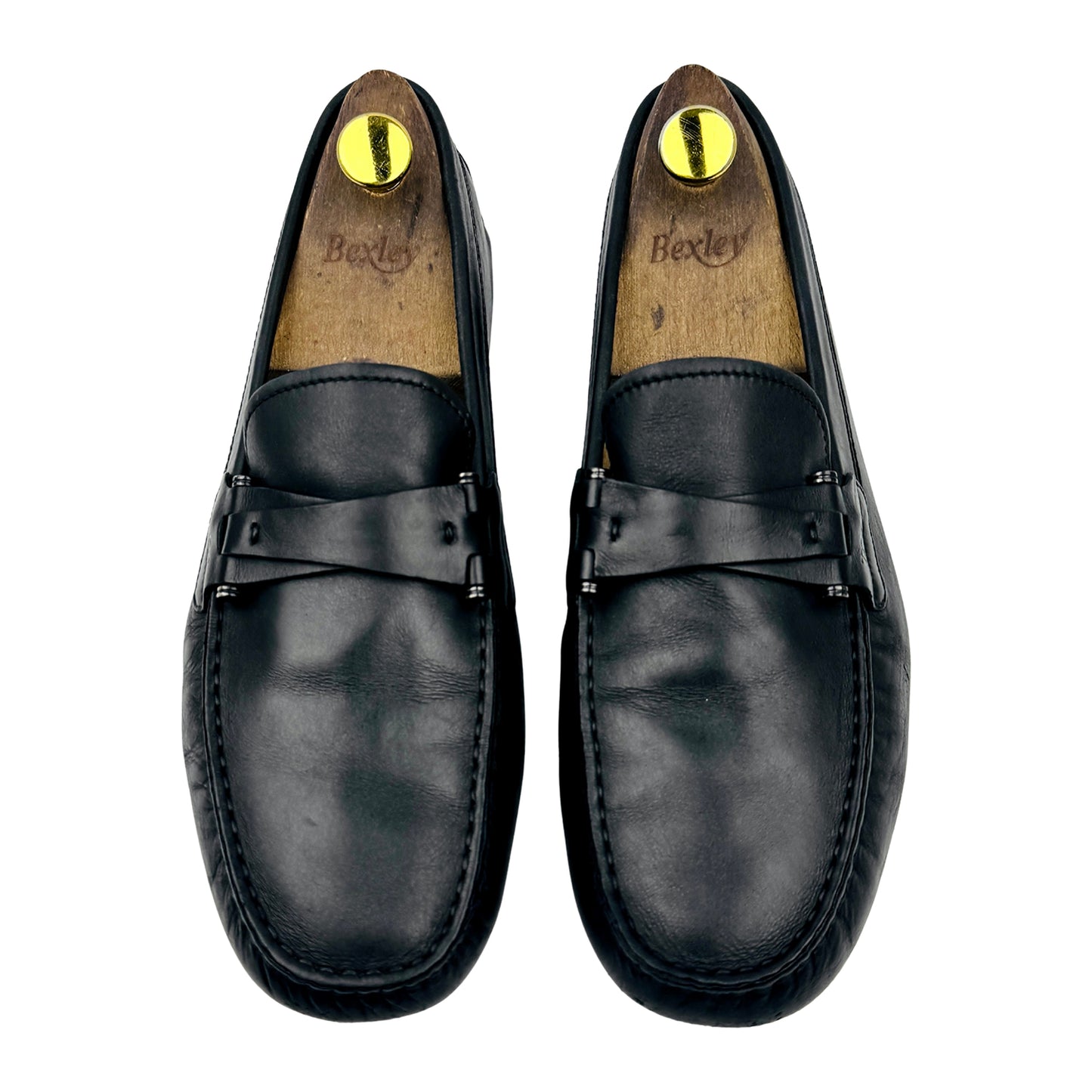Tod's Black Leather Driving Loafers (Size 42.5)