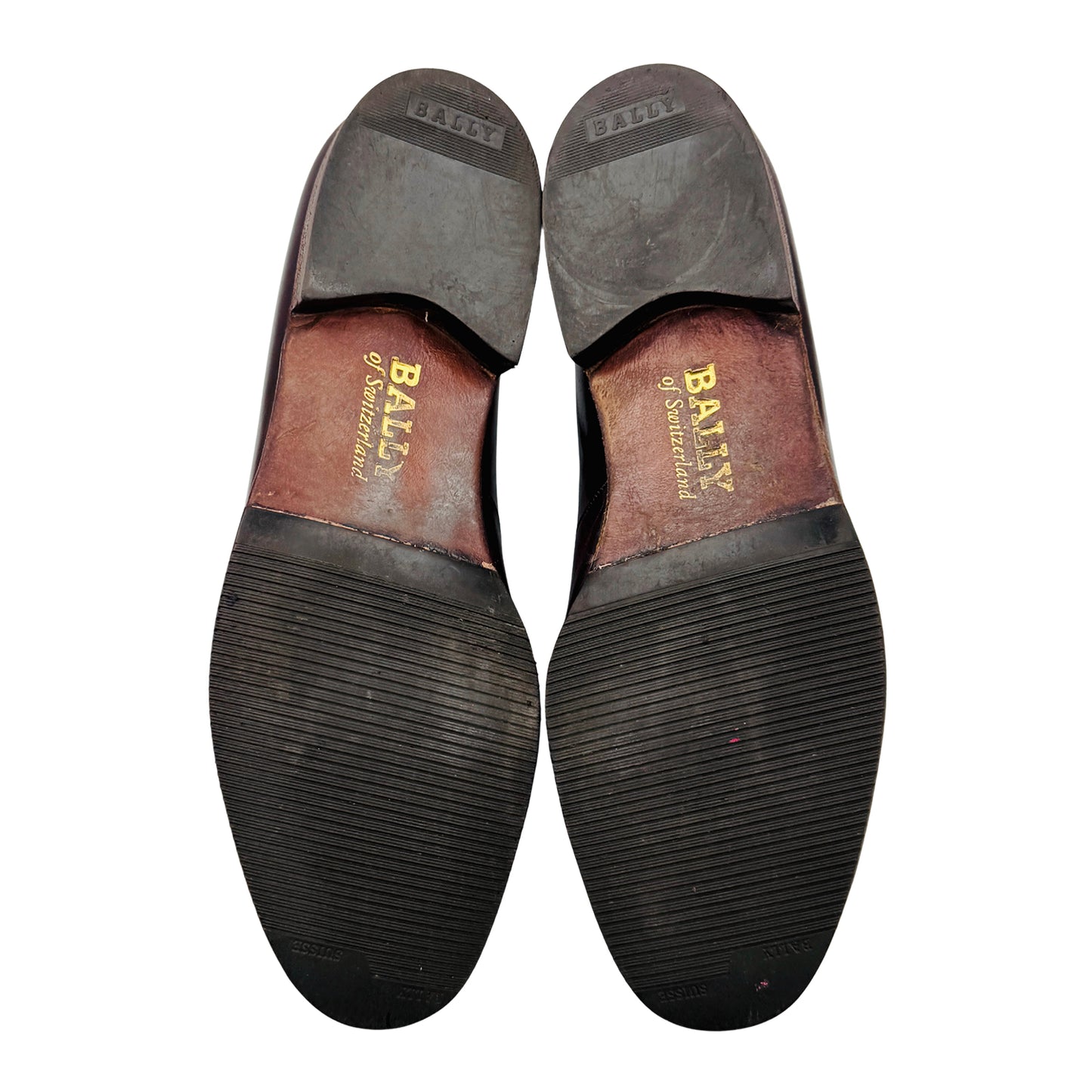 Bally Men's 'Burgundy' Leather Shoes (Size 42.5)