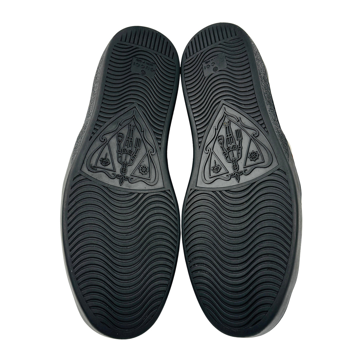 Gucci Ace Stripe Low-Top Sneakers (Size 43) - 523469 0FIV0 1076