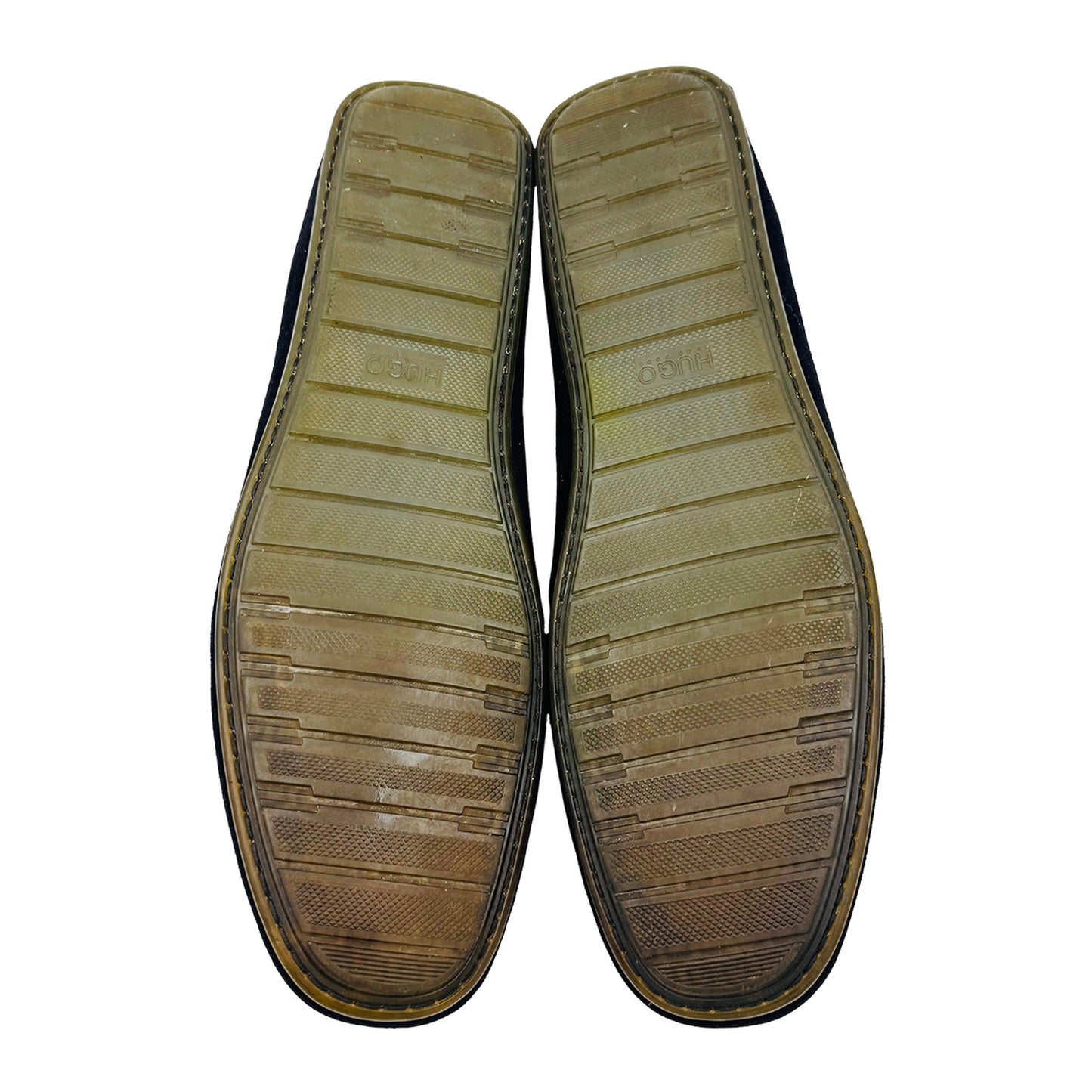 Hugo Boss Men's Noel Navy Loafers (Size 45)