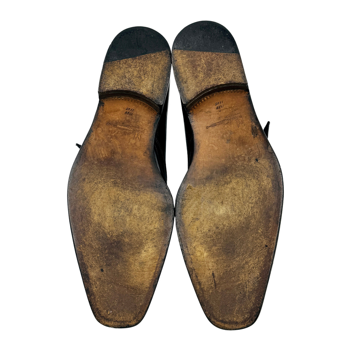 Moreschi Single Monk Strap Cap-Toe Shoes (Size 44/44.5)