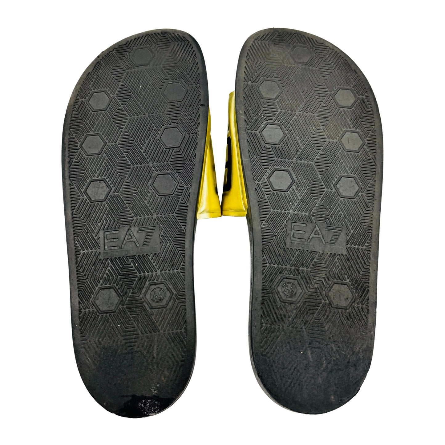 Emporio Armani EA7 'Black Gold' Slides (Size 44)